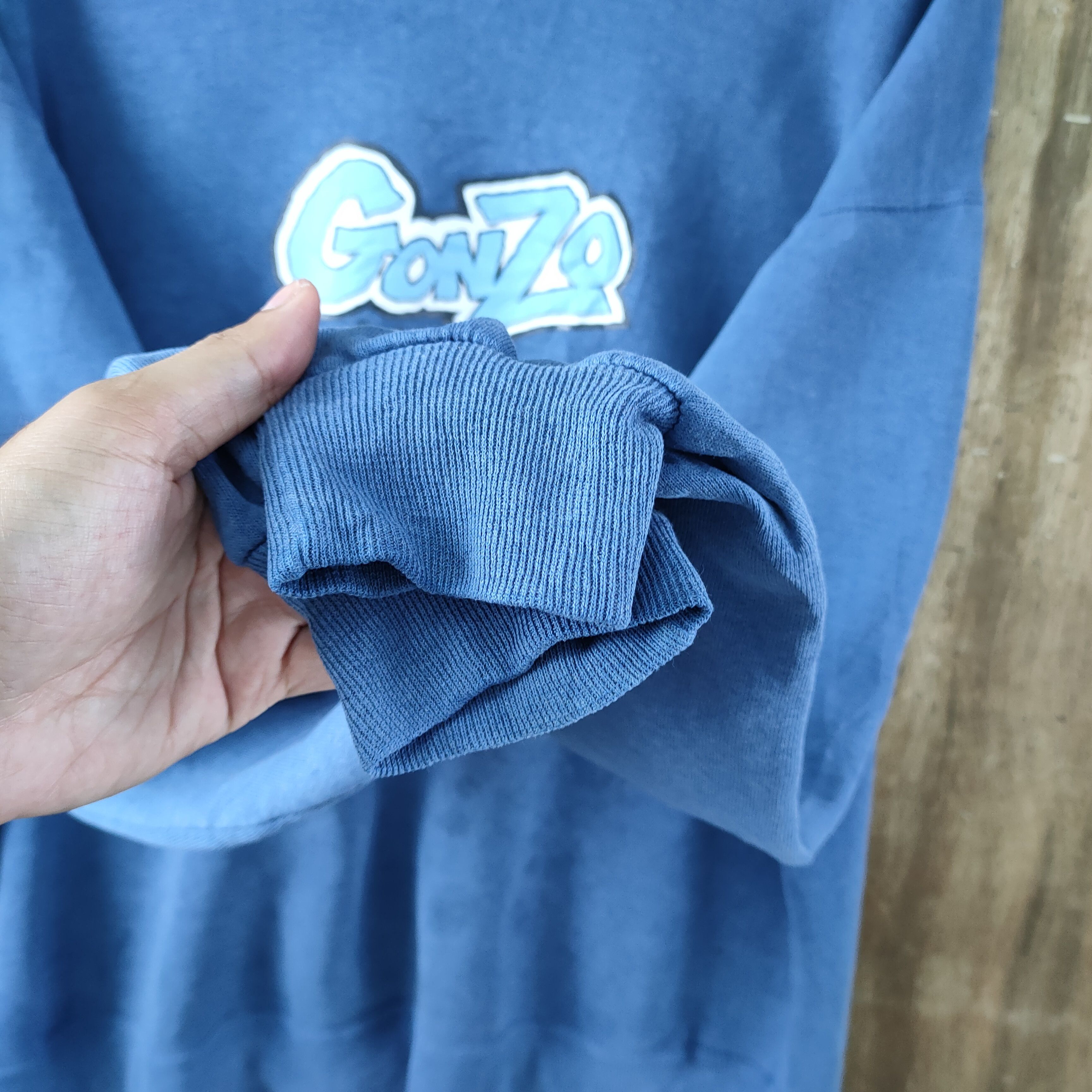 Vintage VINTAGE GONZO SURF FADED SWEATSHIRT Size US L / EU 52-54 / 3 - 8 Thumbnail