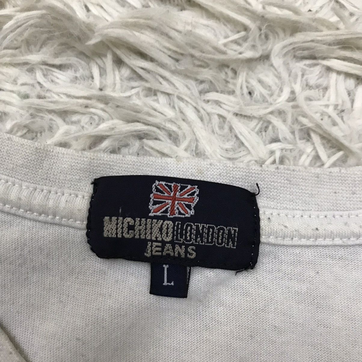 Michiko Koshino London × Vintage VINTAGE MICHIKO LONDON JEANS TSHIRT Size M / US 6-8 / IT 42-44 - 9 Thumbnail