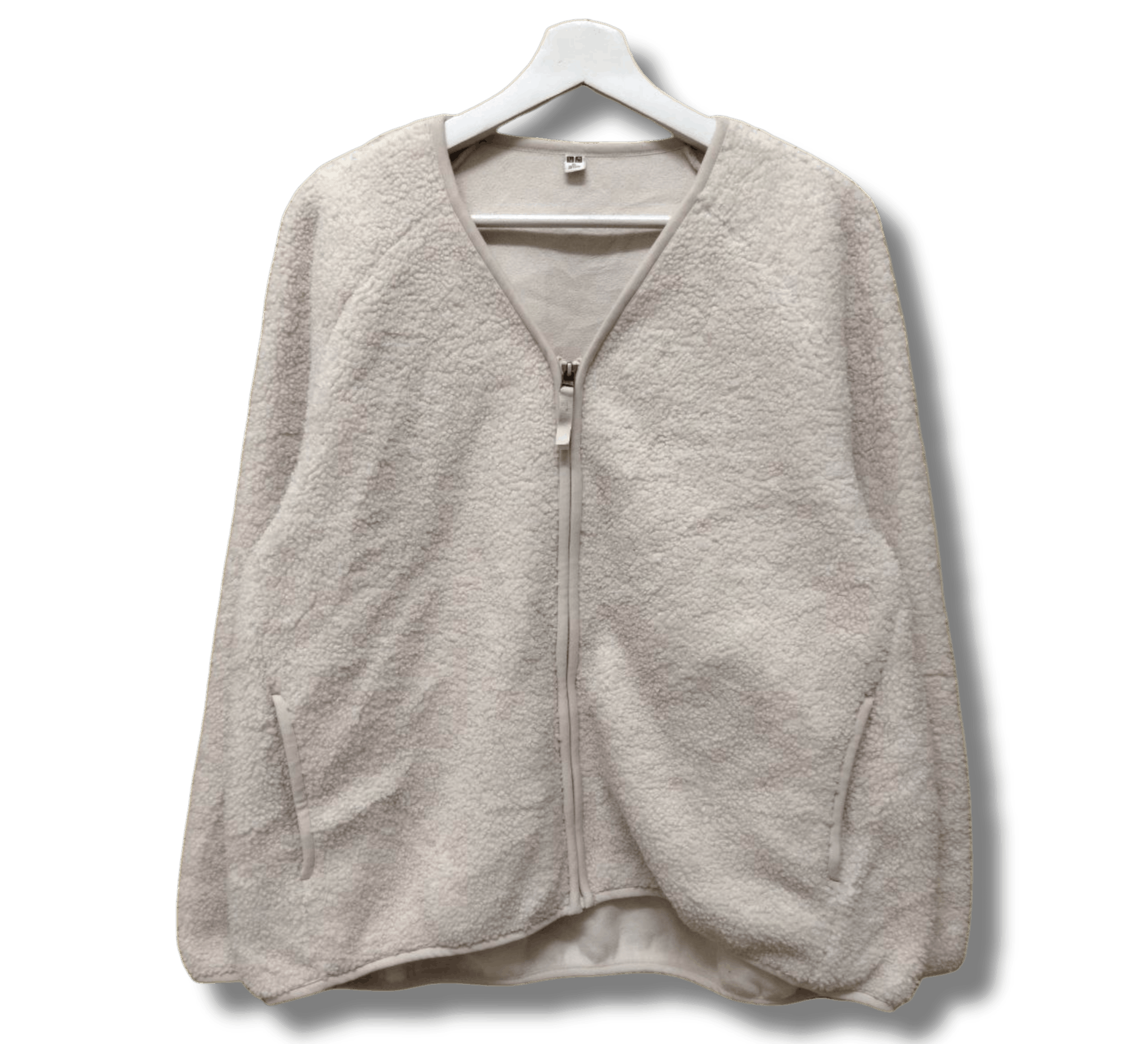 Uniqlo Uniqlo Fleece Cropped Jacket - Size XL Size US XL / EU 56 / 4 - 1 Thumbnail