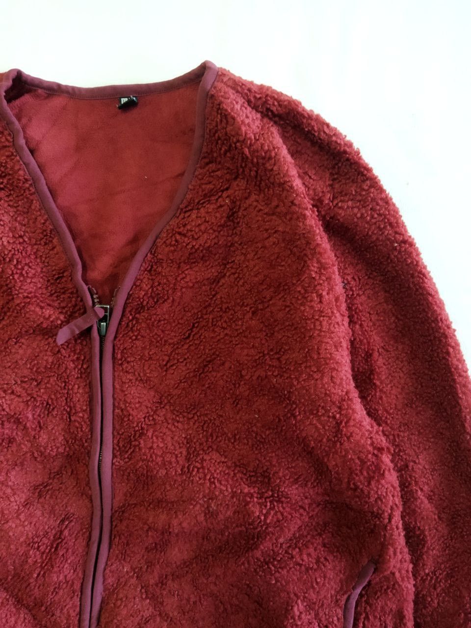 Uniqlo Uniqlo Pile Sherpa Cropped Fleece Jacket - Size XL Size US XL / EU 56 / 4 - 5 Thumbnail