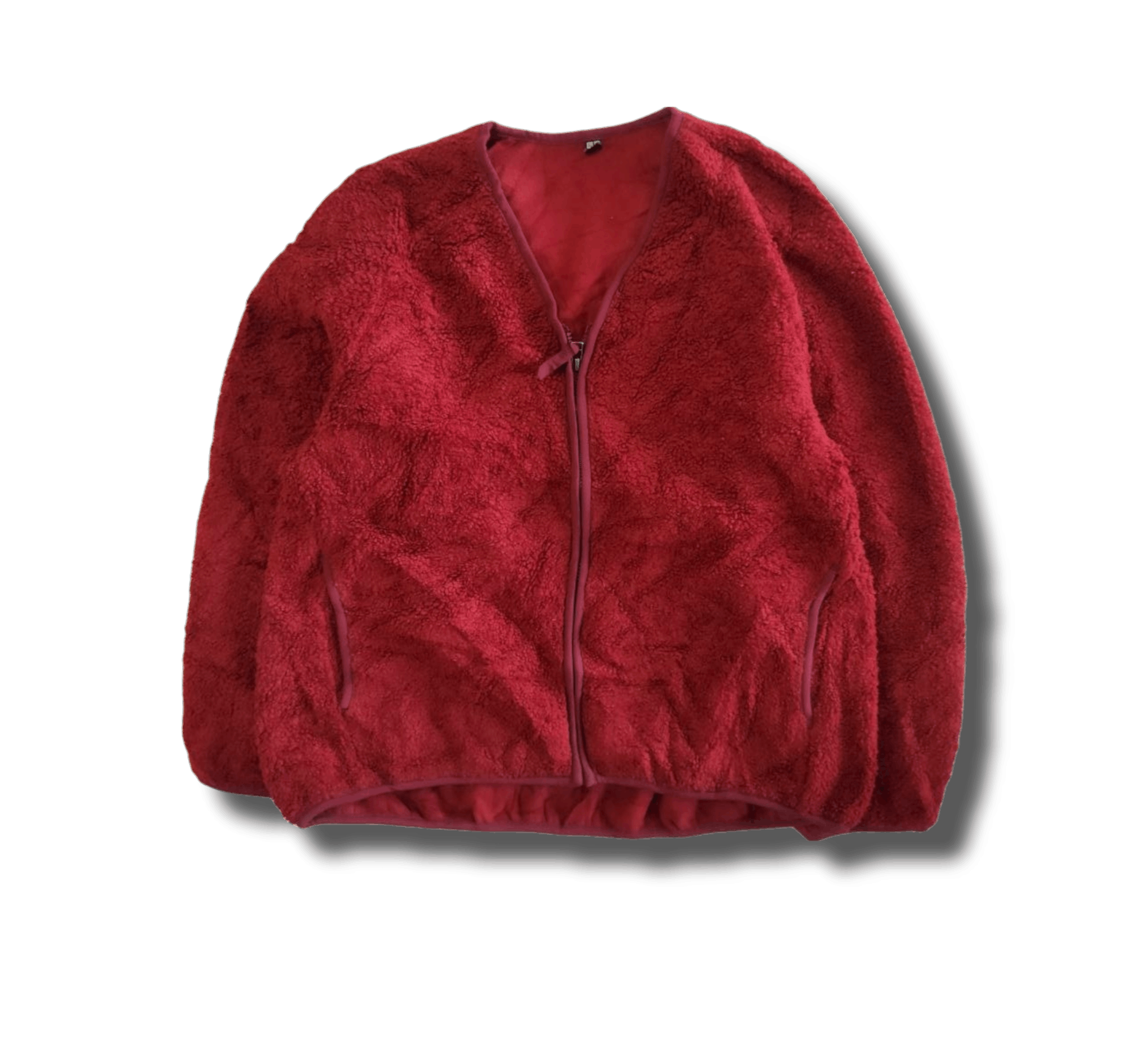 Uniqlo Uniqlo Pile Sherpa Cropped Fleece Jacket - Size XL Size US XL / EU 56 / 4 - 1 Thumbnail
