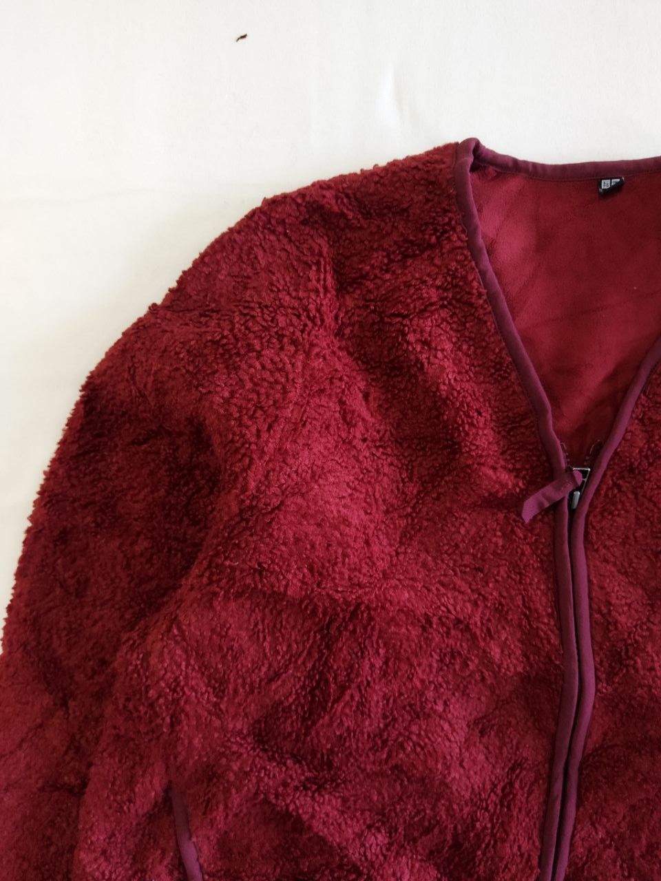 Uniqlo Uniqlo Pile Sherpa Cropped Fleece Jacket - Size XL Size US XL / EU 56 / 4 - 6 Thumbnail