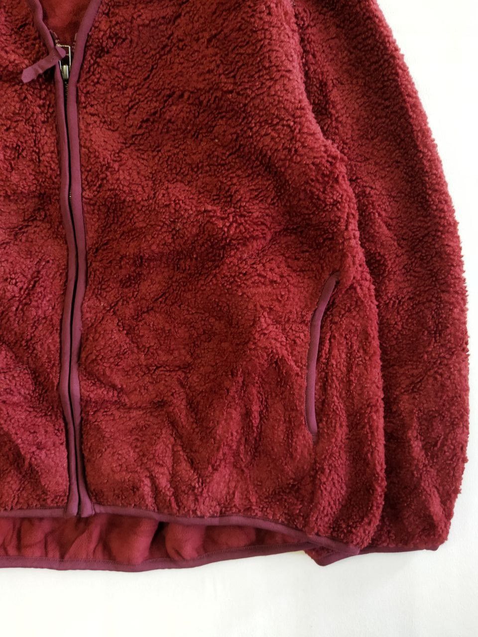 Uniqlo Uniqlo Pile Sherpa Cropped Fleece Jacket - Size XL Size US XL / EU 56 / 4 - 4 Thumbnail