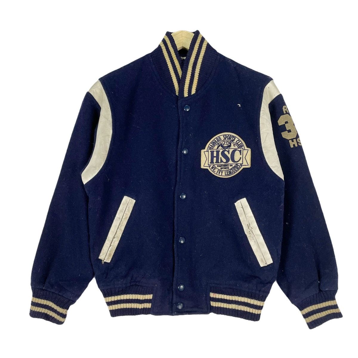 Vintage 🌟HAVARD University Varsity Jacket Size US S / EU 44-46 / 1 - 2 Thumbnail