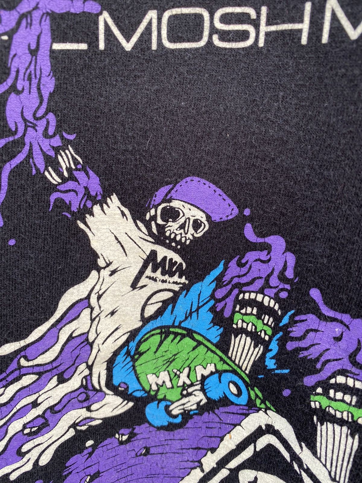 Hook-Ups × Vintage Vintage 1990s Mxmxm Magical Mosh Misfits Skateboarding Size US XL / EU 56 / 4 - 4 Thumbnail