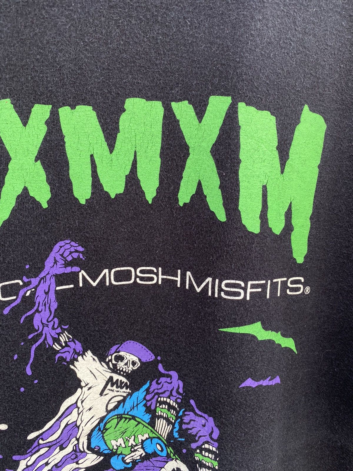 Hook-Ups × Vintage Vintage 1990s Mxmxm Magical Mosh Misfits Skateboarding Size US XL / EU 56 / 4 - 2 Thumbnail