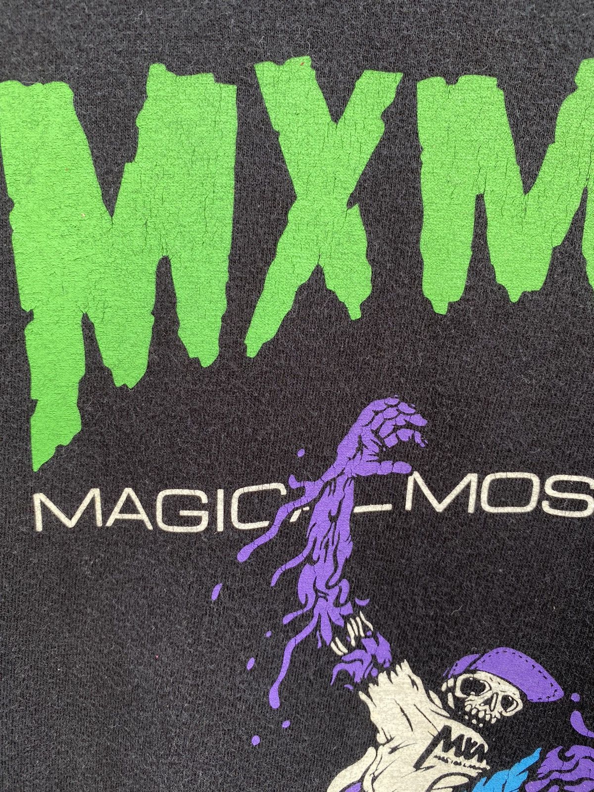 Hook-Ups × Vintage Vintage 1990s Mxmxm Magical Mosh Misfits Skateboarding Size US XL / EU 56 / 4 - 3 Thumbnail