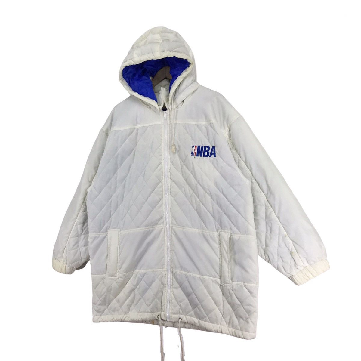 NBA × Vintage Nba Japan Games Puffer Parka Hoodie Size US XXL / EU 58 / 5 - 5 Thumbnail