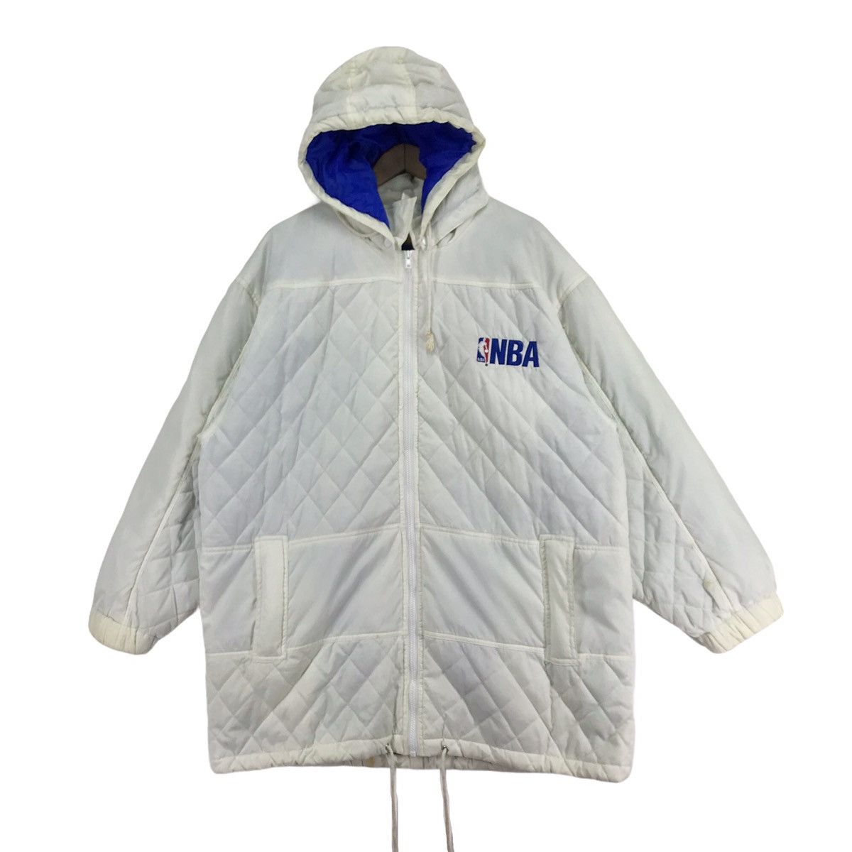 NBA × Vintage Nba Japan Games Puffer Parka Hoodie Size US XXL / EU 58 / 5 - 2 Thumbnail
