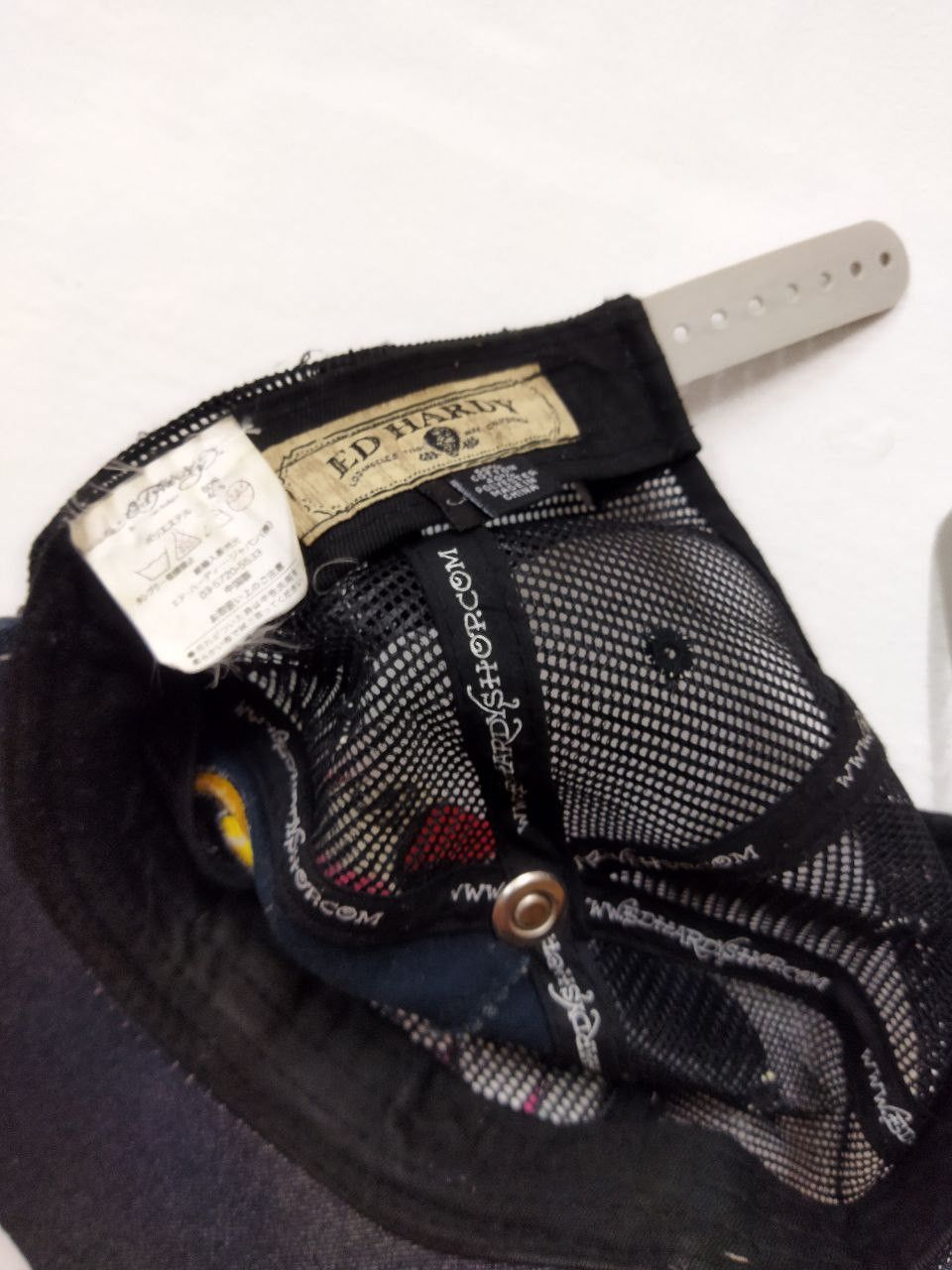 Ed Hardy ED HARDY Embroidery Trucket Hat Size ONE SIZE - 6 Thumbnail