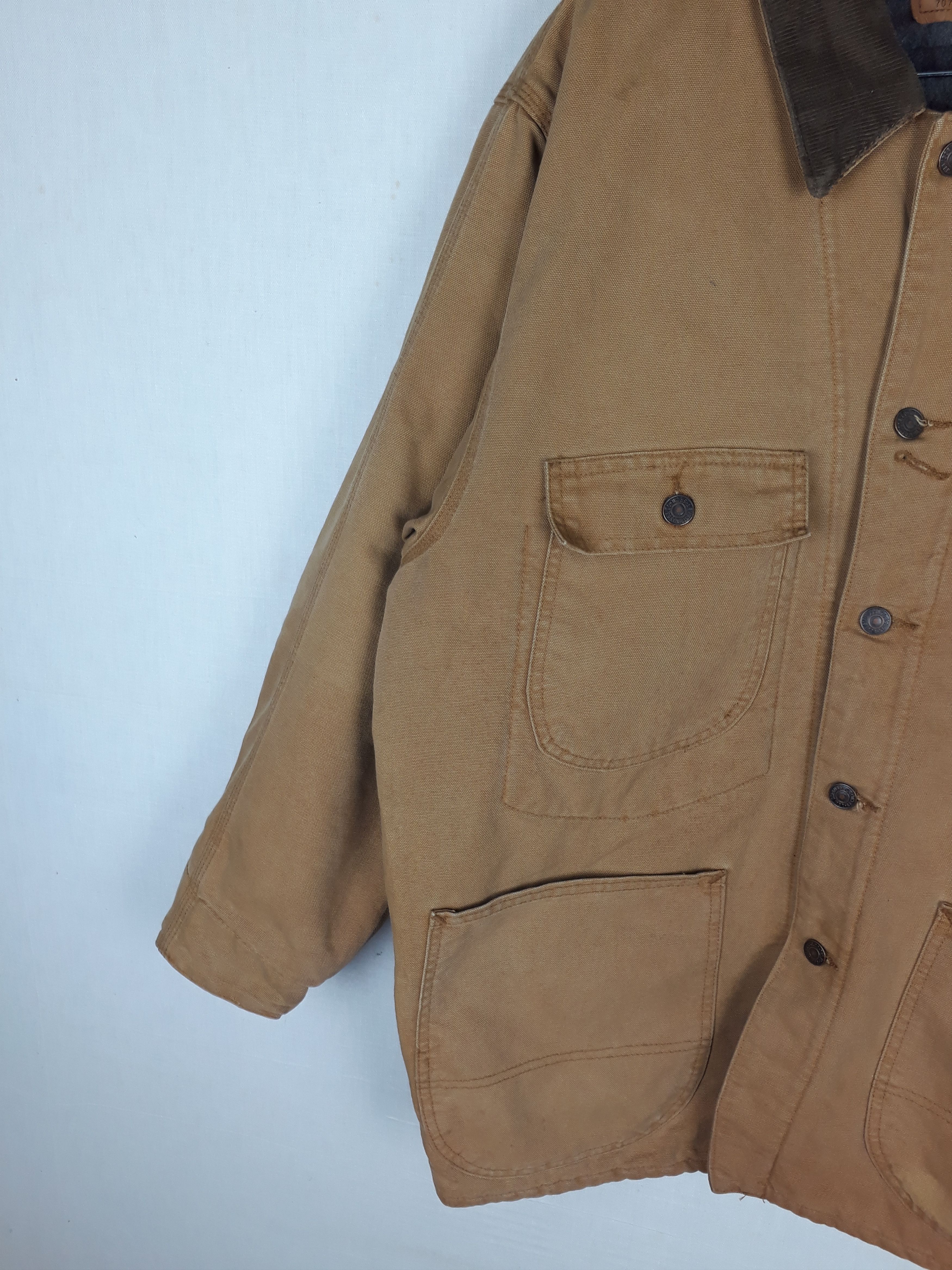 Levi's Vintage Levi’s San Francisco Worked Denim Jacket Size US L / EU 52-54 / 3 - 5 Thumbnail