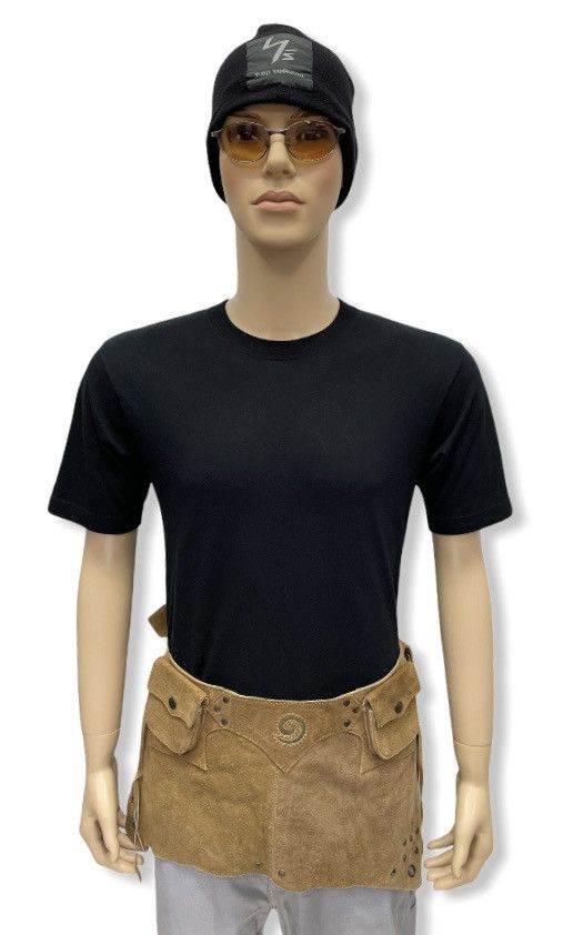 Cowboy Equipment Designer Custom Made Leather Cowboy Style Apron Waist Bag Size ONE SIZE - 5 Thumbnail
