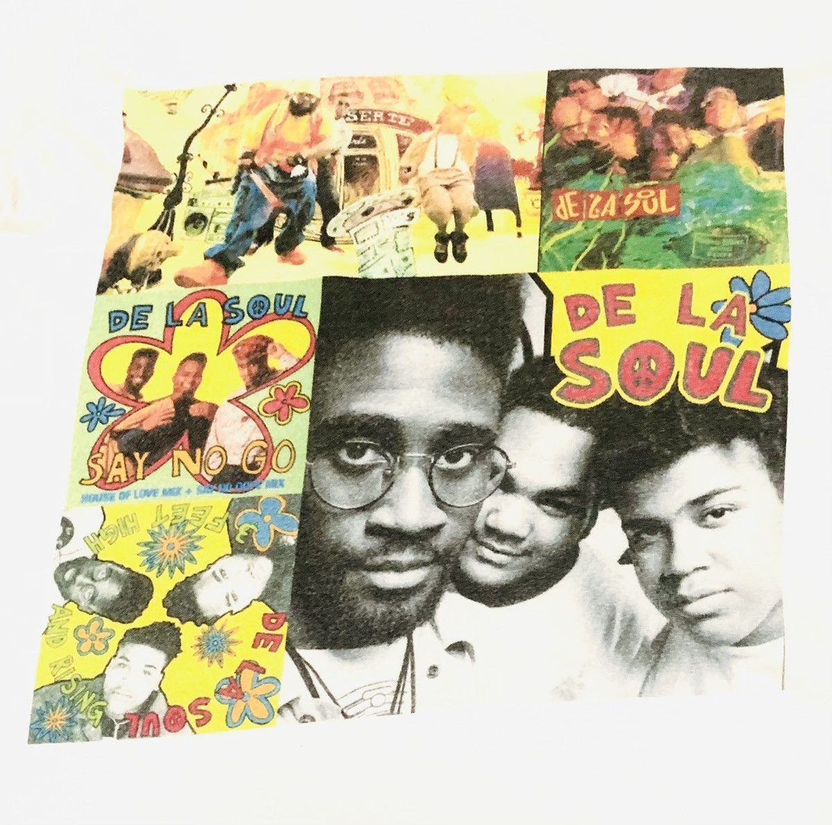 Band Tees × Rap Tees × Vintage Rare Design Vintage Band Hip Hop De La Soul T-shirt 2000s Size US M / EU 48-50 / 2 - 3 Thumbnail