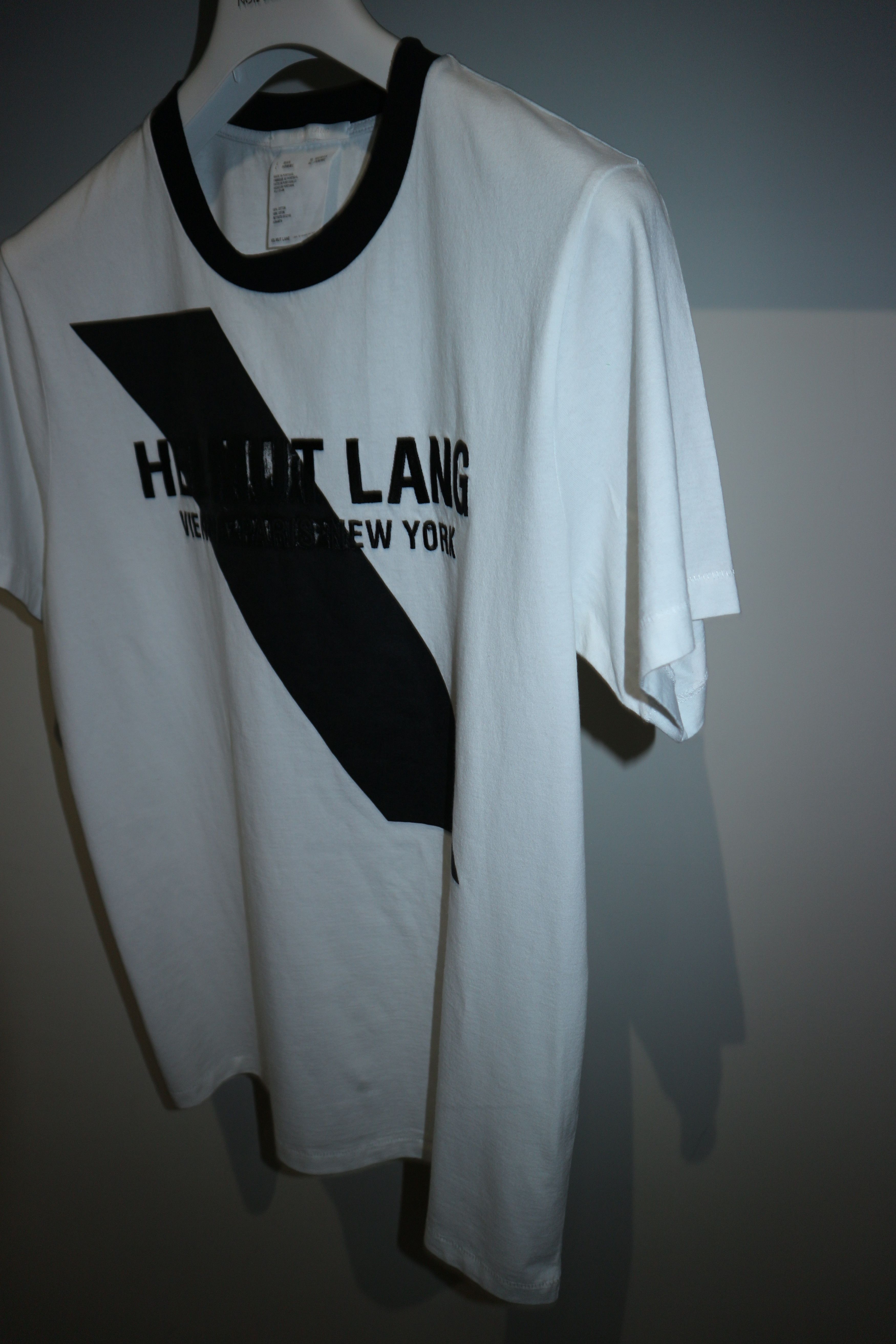 Helmut Lang logo print t-shirt Size US L / EU 52-54 / 3 - 2 Thumbnail