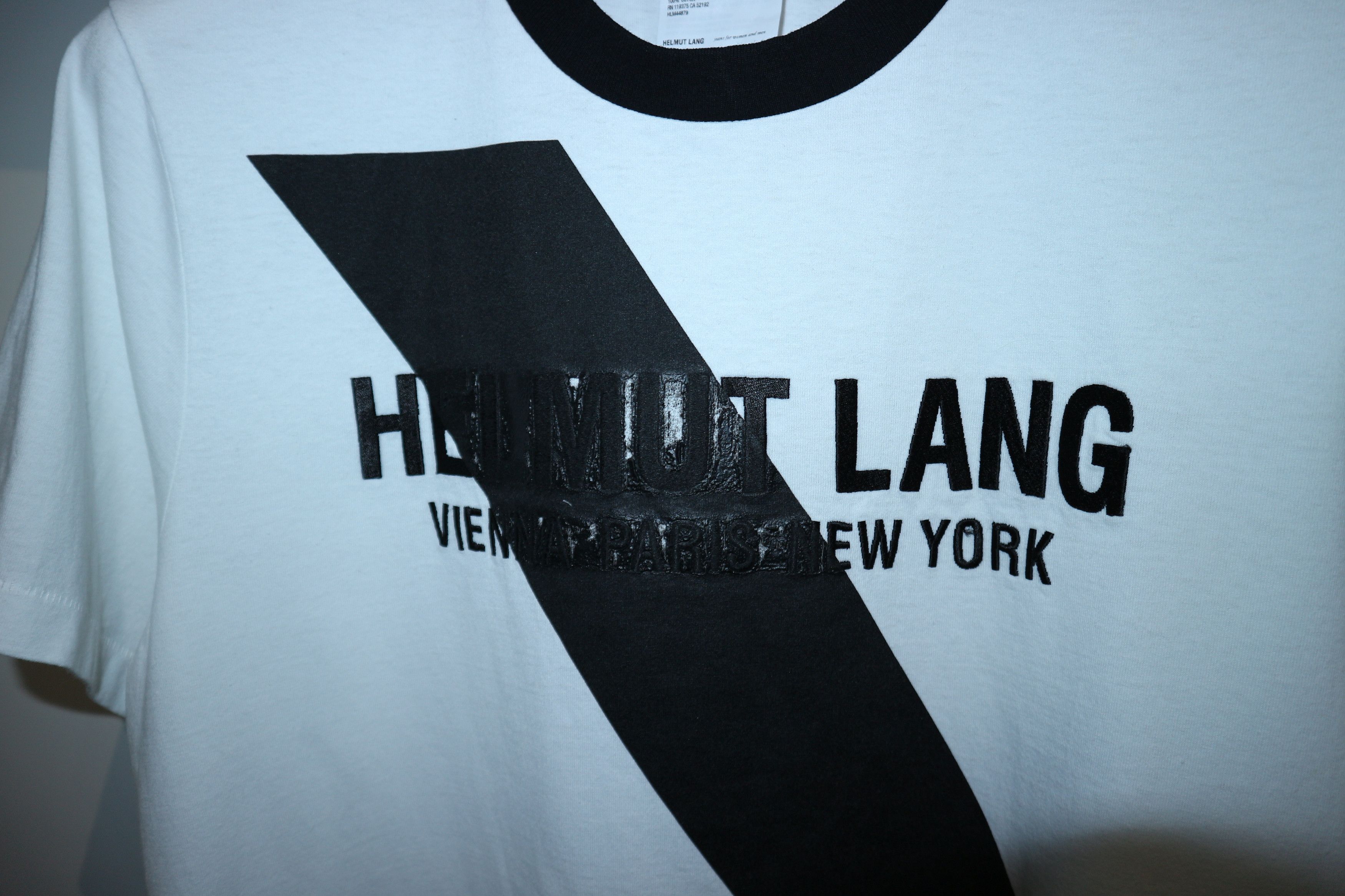 Helmut Lang logo print t-shirt Size US L / EU 52-54 / 3 - 3 Thumbnail