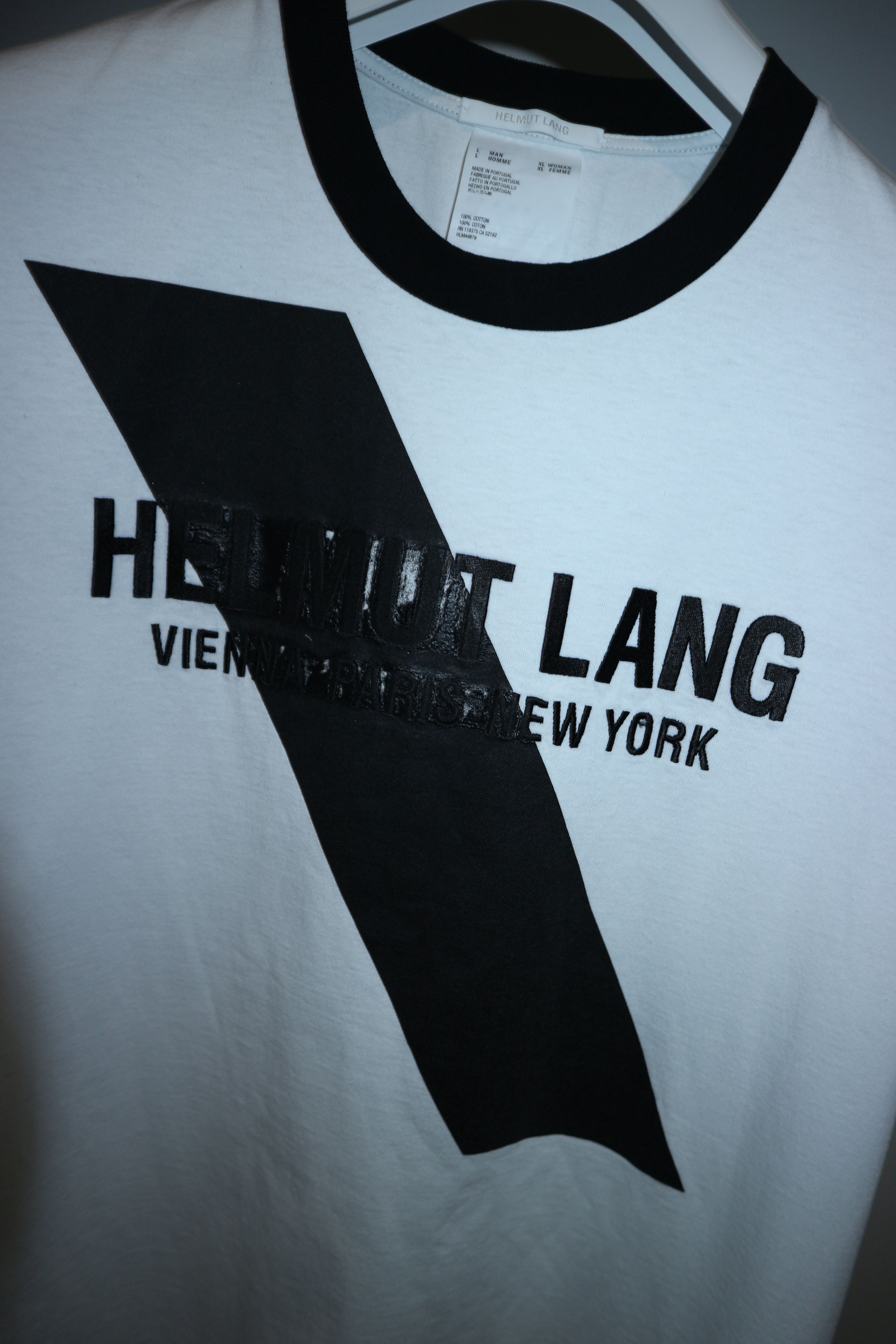 Helmut Lang logo print t-shirt Size US L / EU 52-54 / 3 - 10 Thumbnail
