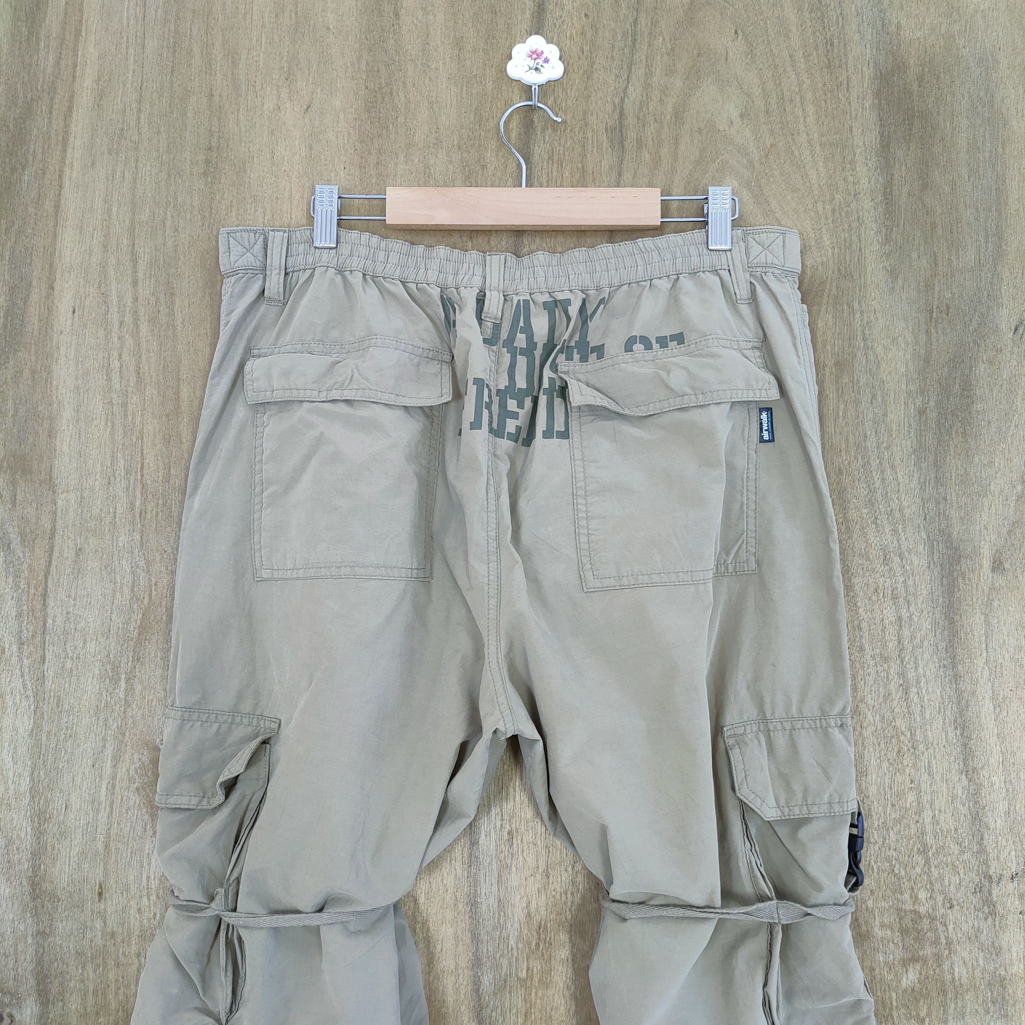 Japanese Brand VINTAGE AIRWALK BONDAGE CARGO PANTS Size US 34 / EU 50 - 9 Thumbnail