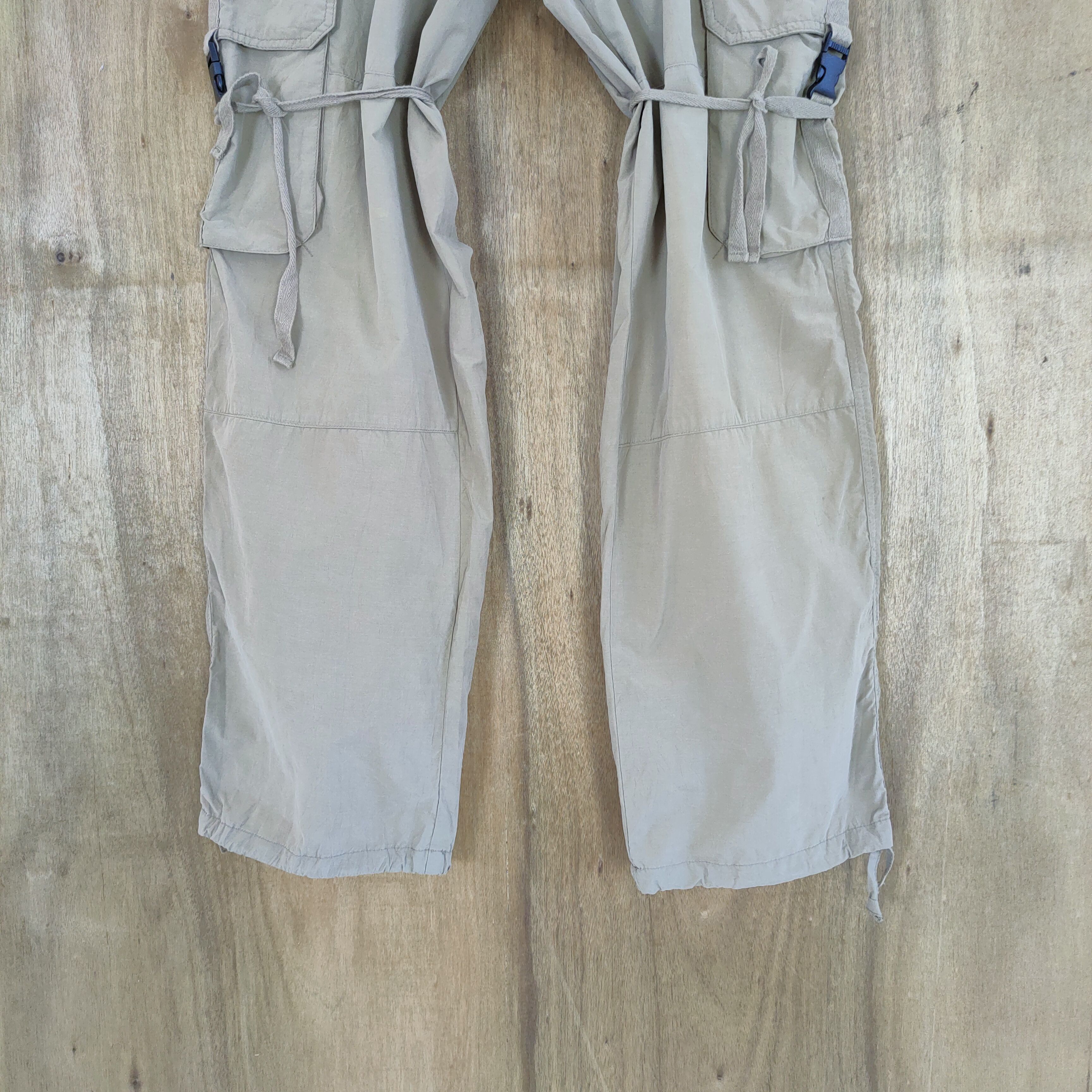 Japanese Brand VINTAGE AIRWALK BONDAGE CARGO PANTS Size US 34 / EU 50 - 3 Thumbnail