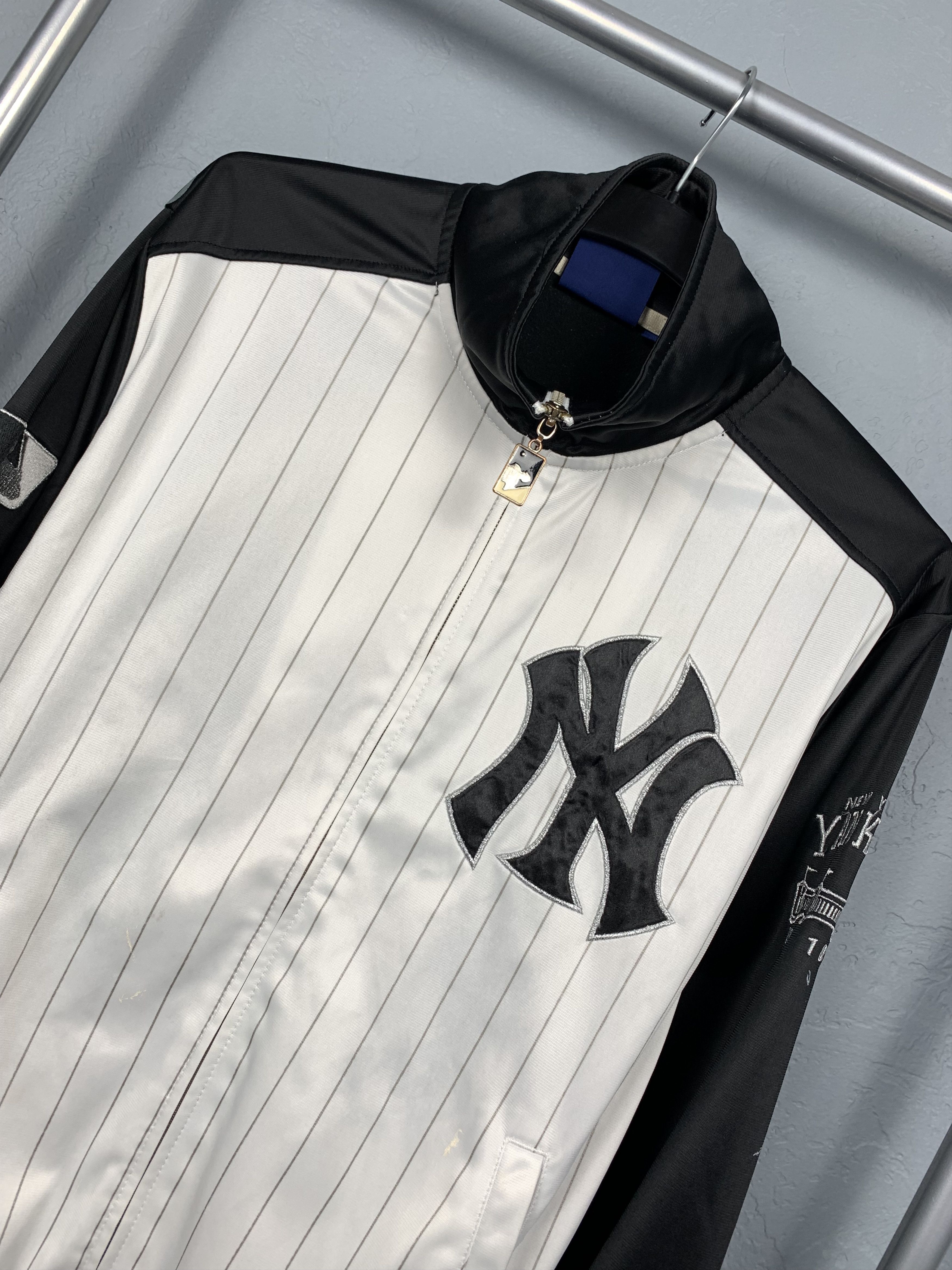 MLB New York Yankees Vintage Track Top Jacket Size US M / EU 48-50 / 2 - 2 Thumbnail