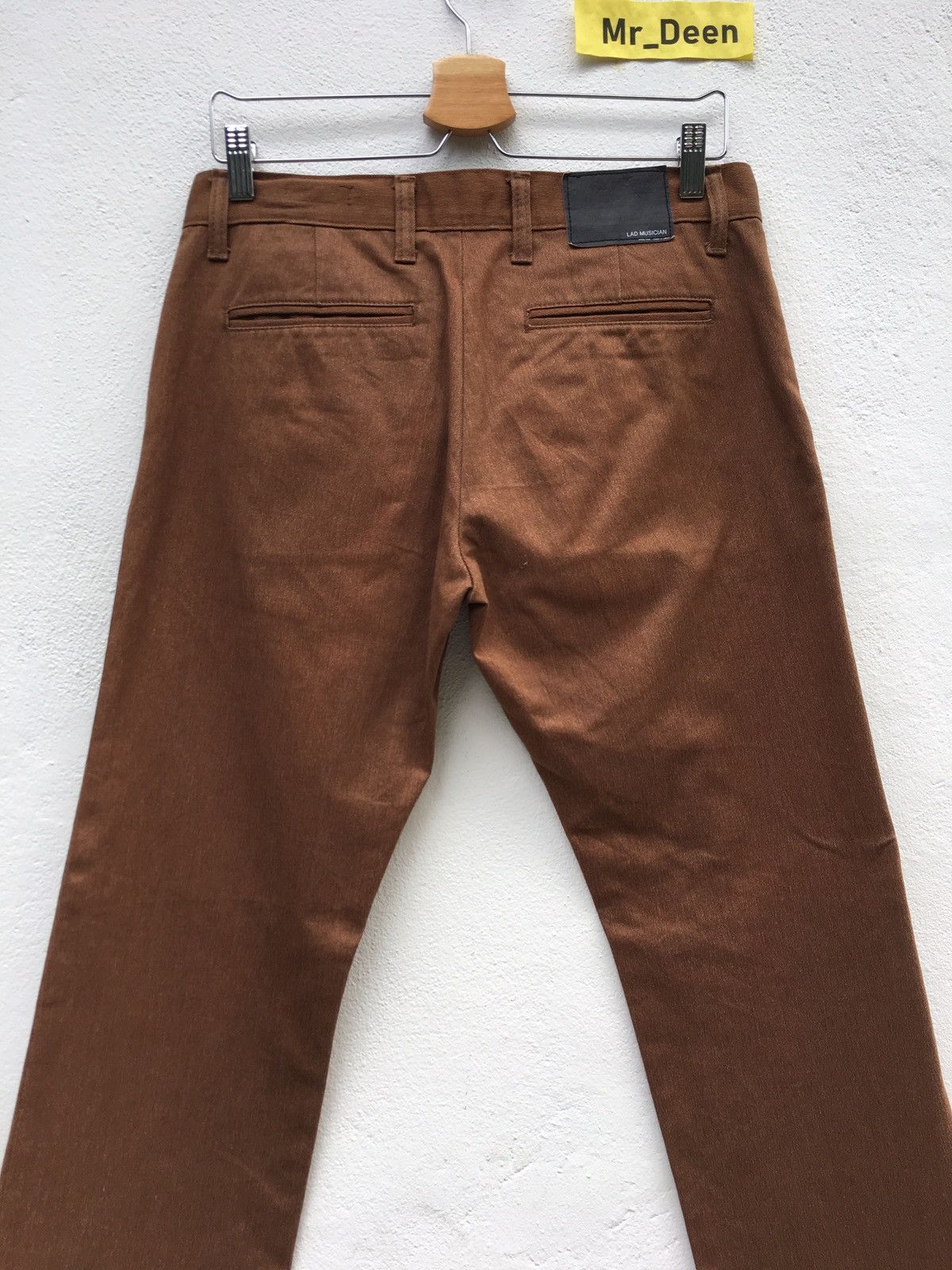 Lad Musician Straight Cut Cotton Pant