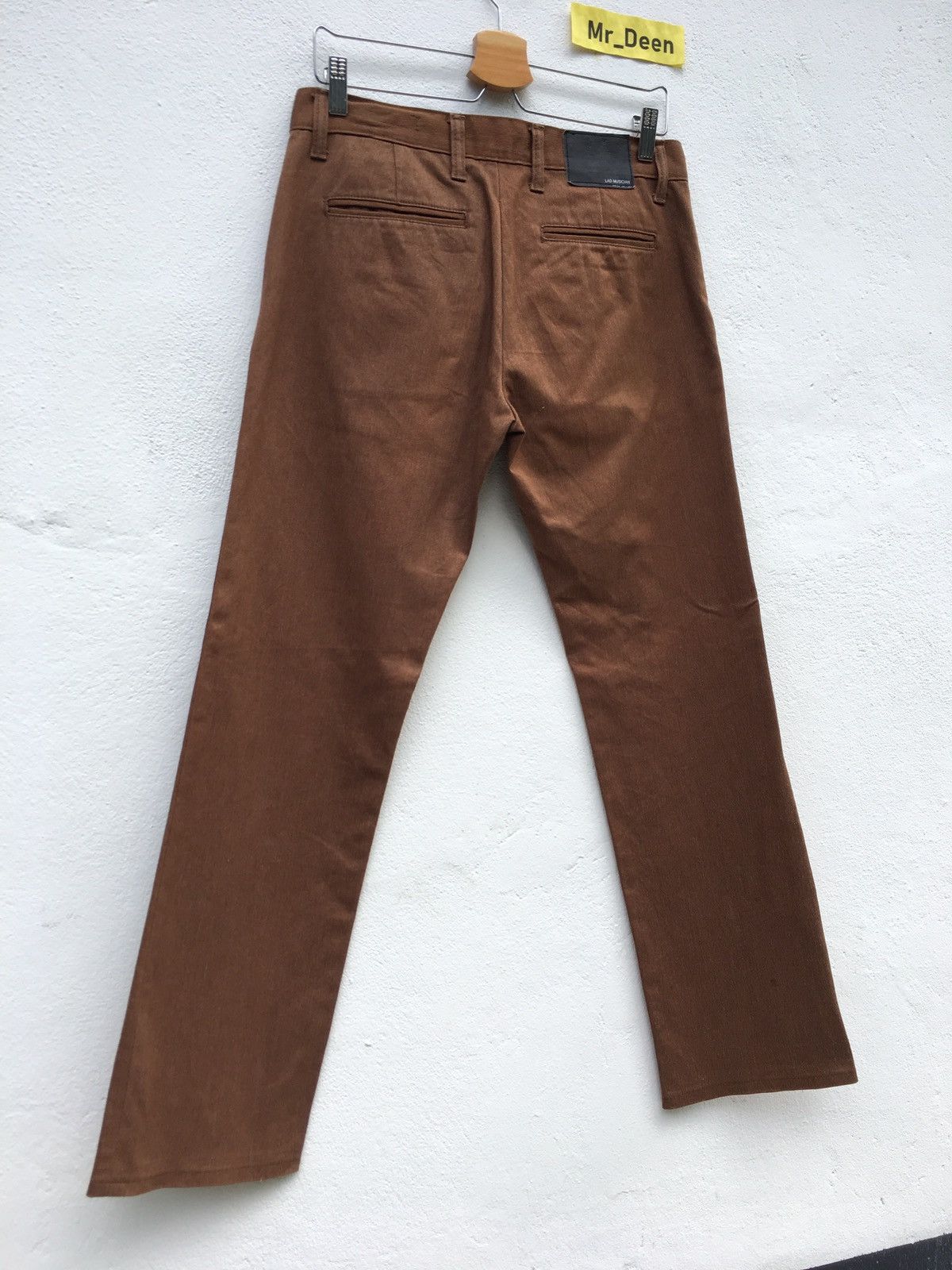 Lad Musician Lad Musician Straight Cut Cotton Pant Size US 32 / EU 48 - 11 Thumbnail