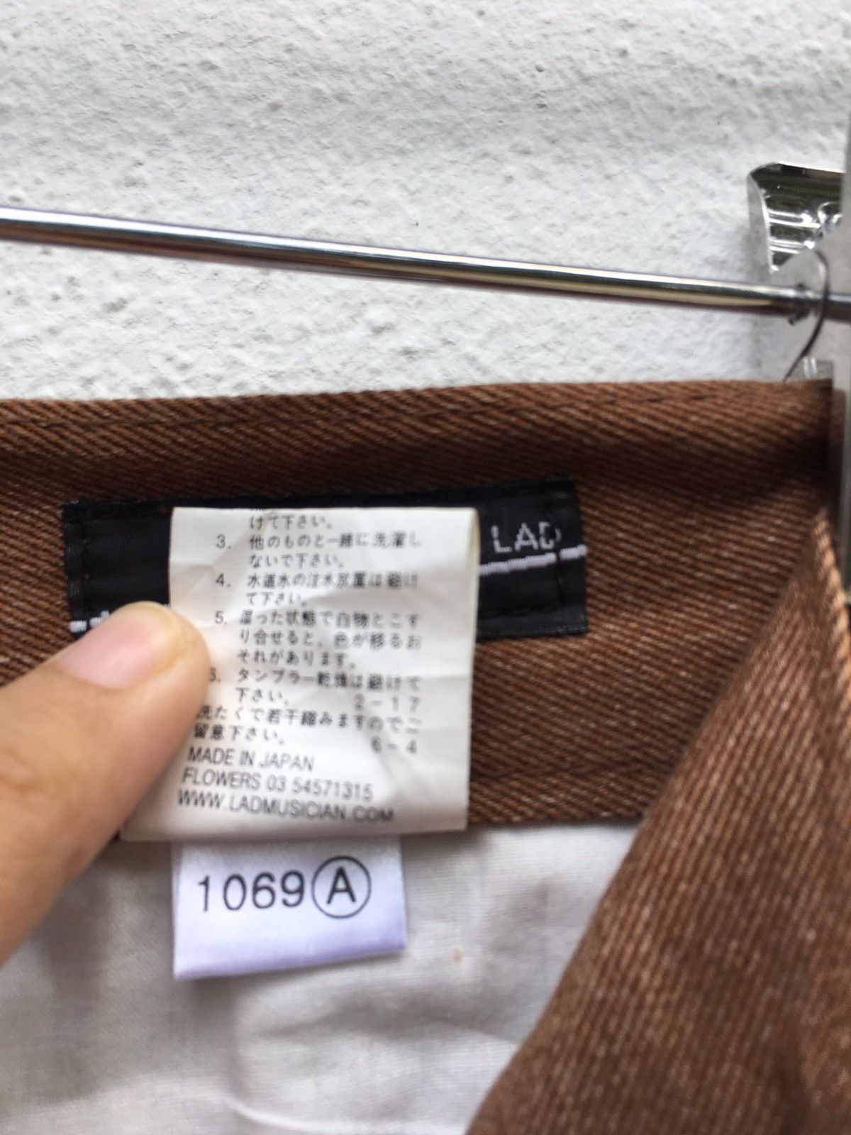 Lad Musician Lad Musician Straight Cut Cotton Pant Size US 32 / EU 48 - 9 Thumbnail
