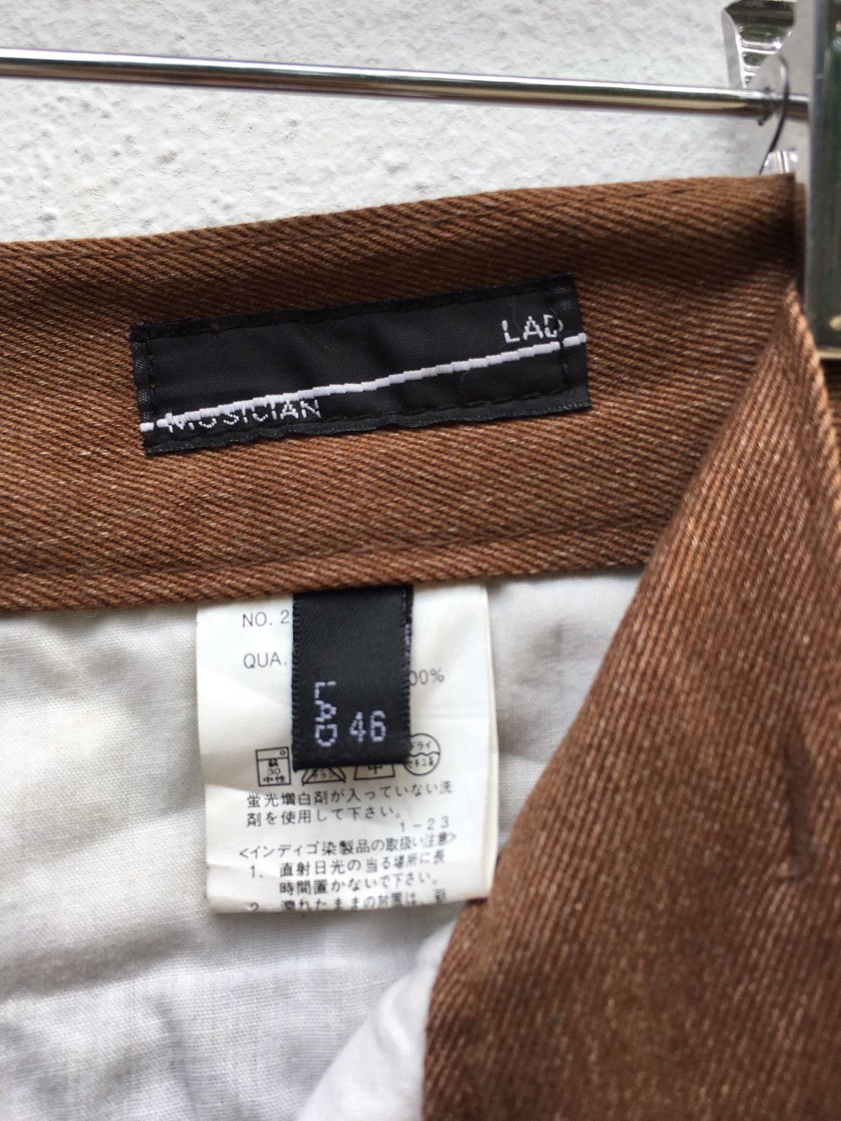 Lad Musician Lad Musician Straight Cut Cotton Pant Size US 32 / EU 48 - 8 Thumbnail