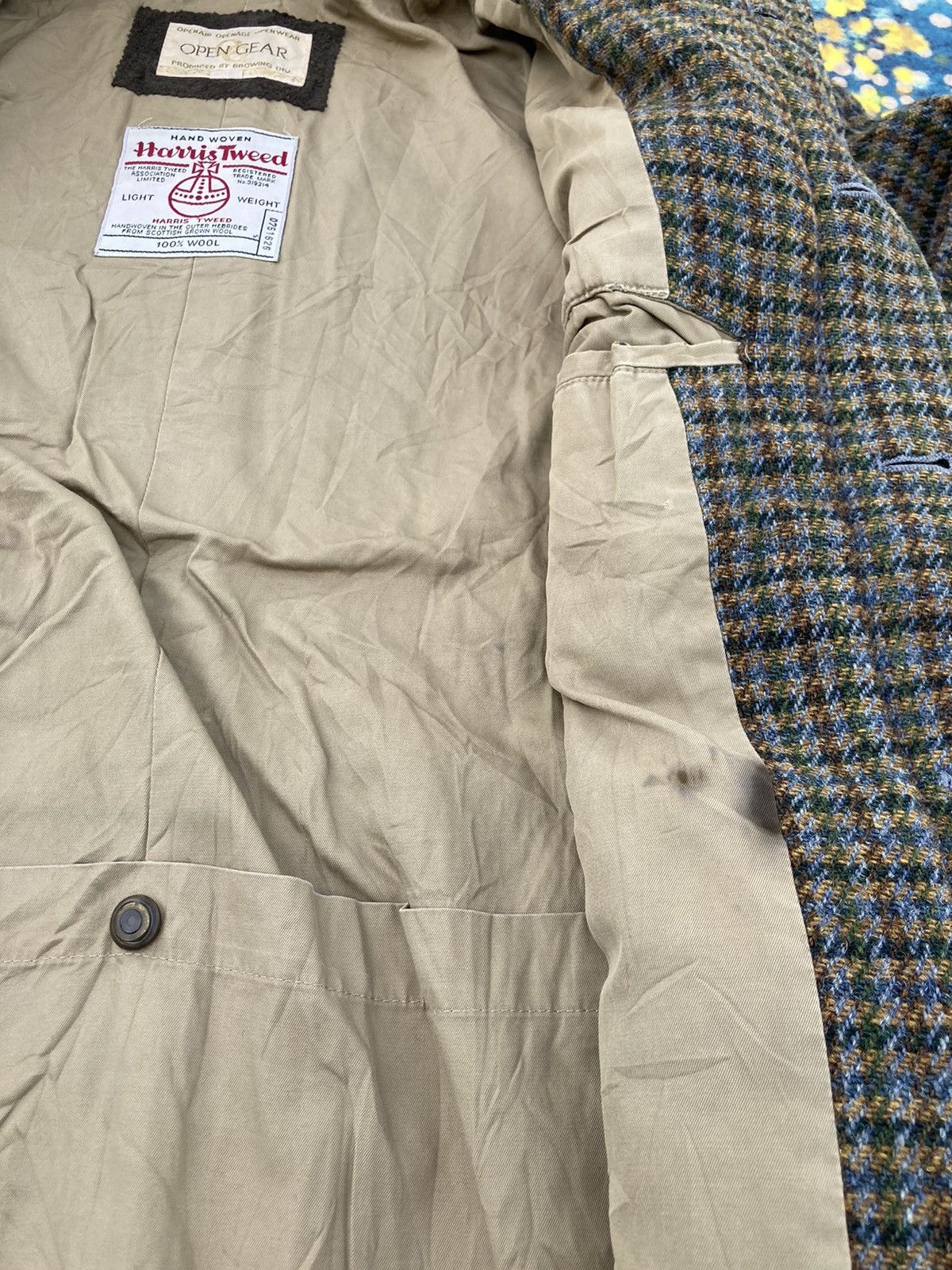 Harris Tweed DISTRESSED HARRIS TWEED x OPEN GEAR Size US M / EU 48-50 / 2 - 8 Thumbnail