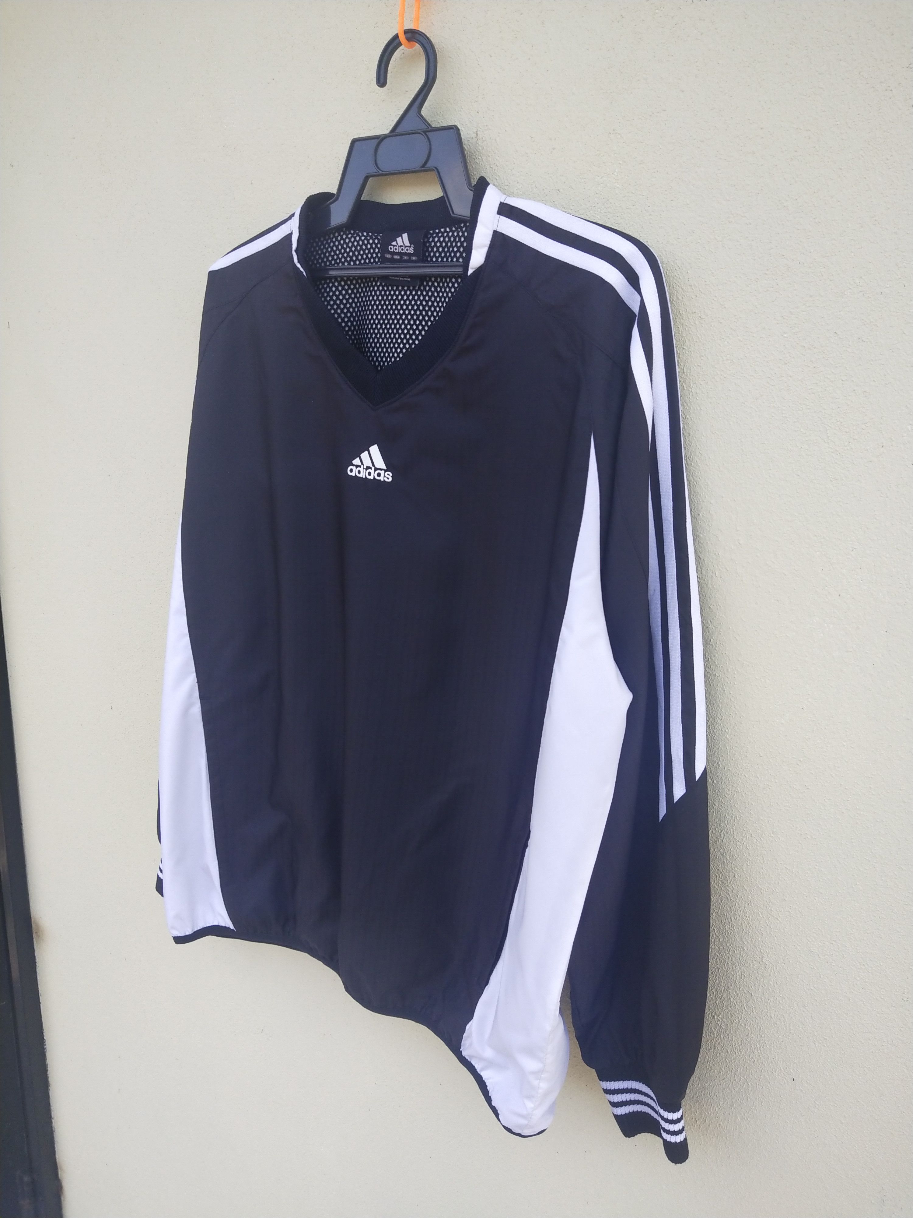 Adidas × Vintage 🔥 Vintage Adidas Baseball Windbreaker Pullover Size US L / EU 52-54 / 3 - 2 Thumbnail