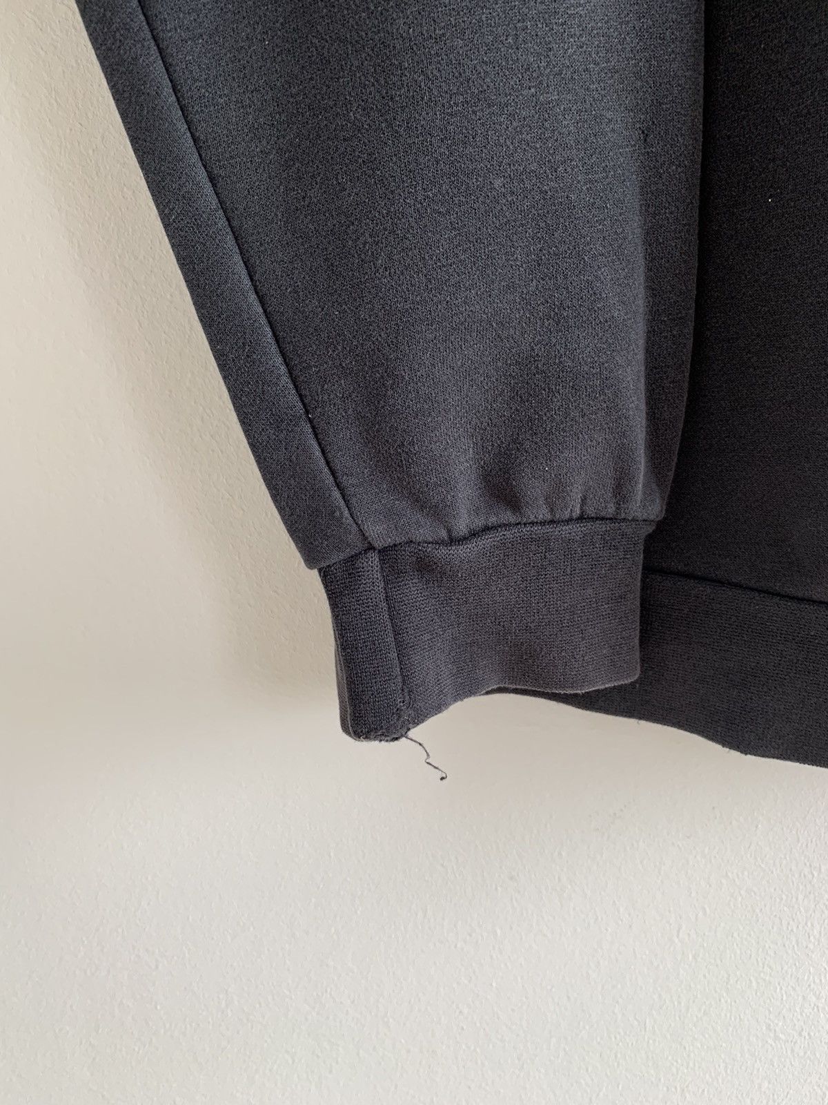 Jordan Brand × Nike Nike Jordan Black Washed Trashed Crewneck Sweatshirt Jumpman Size US S / EU 44-46 / 1 - 8 Thumbnail