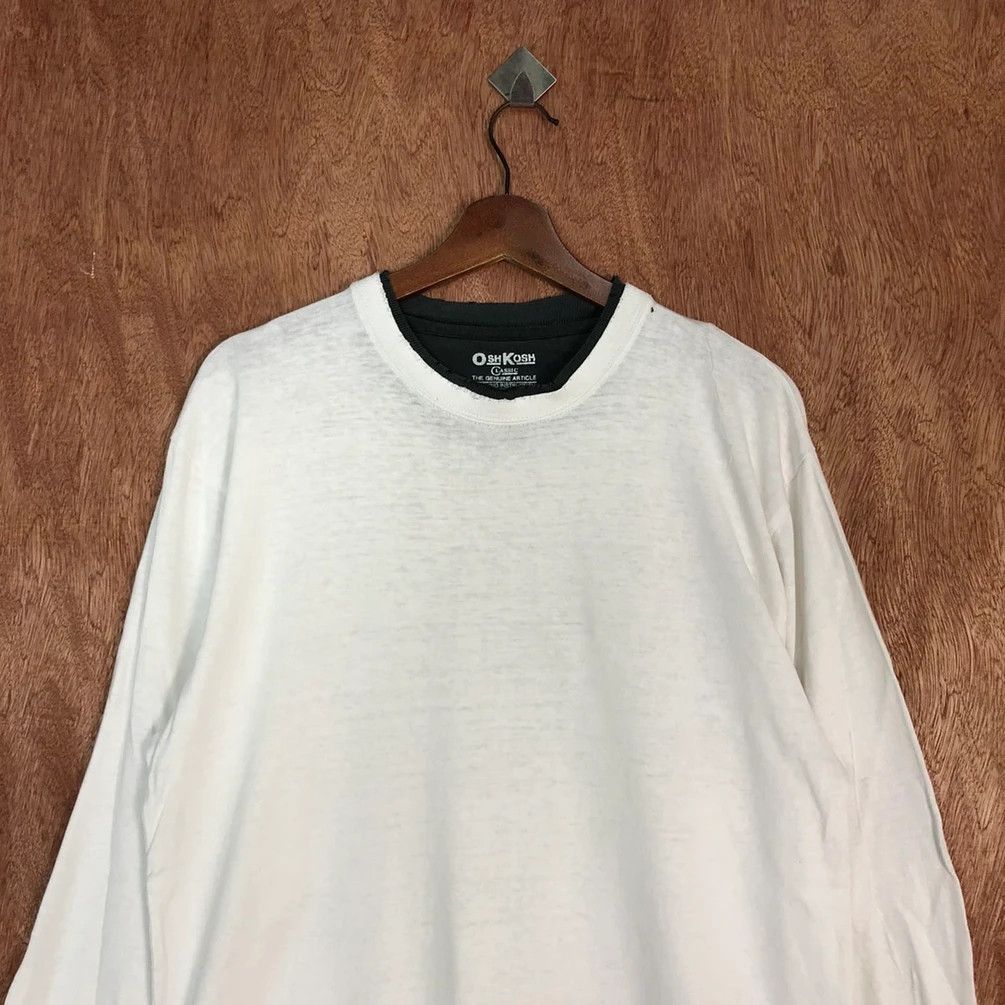 Japanese Brand DLL Oshkosh skull japan White Sweatshirt #c860 Size US M / EU 48-50 / 2 - 7 Thumbnail