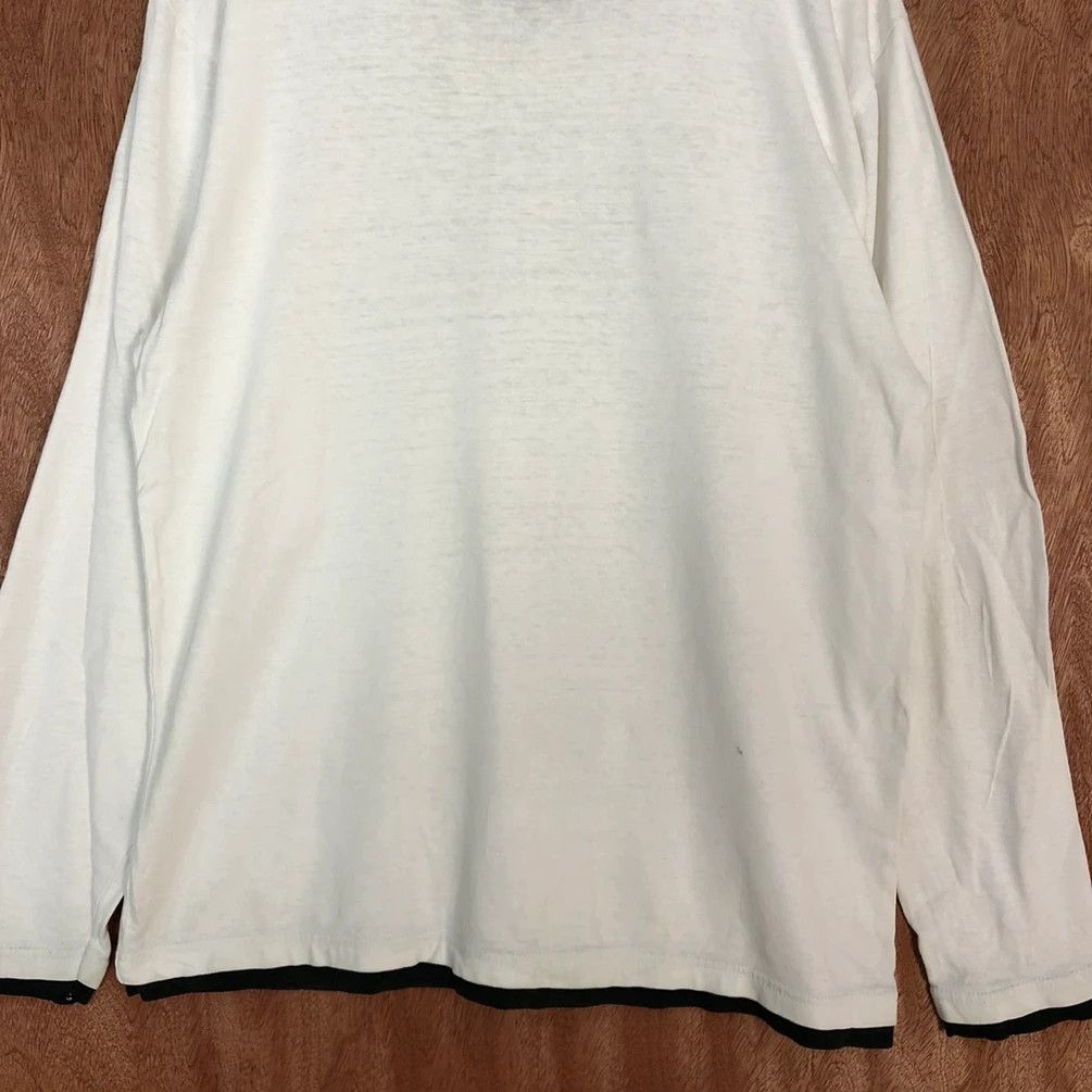 Japanese Brand DLL Oshkosh skull japan White Sweatshirt #c860 Size US M / EU 48-50 / 2 - 8 Thumbnail