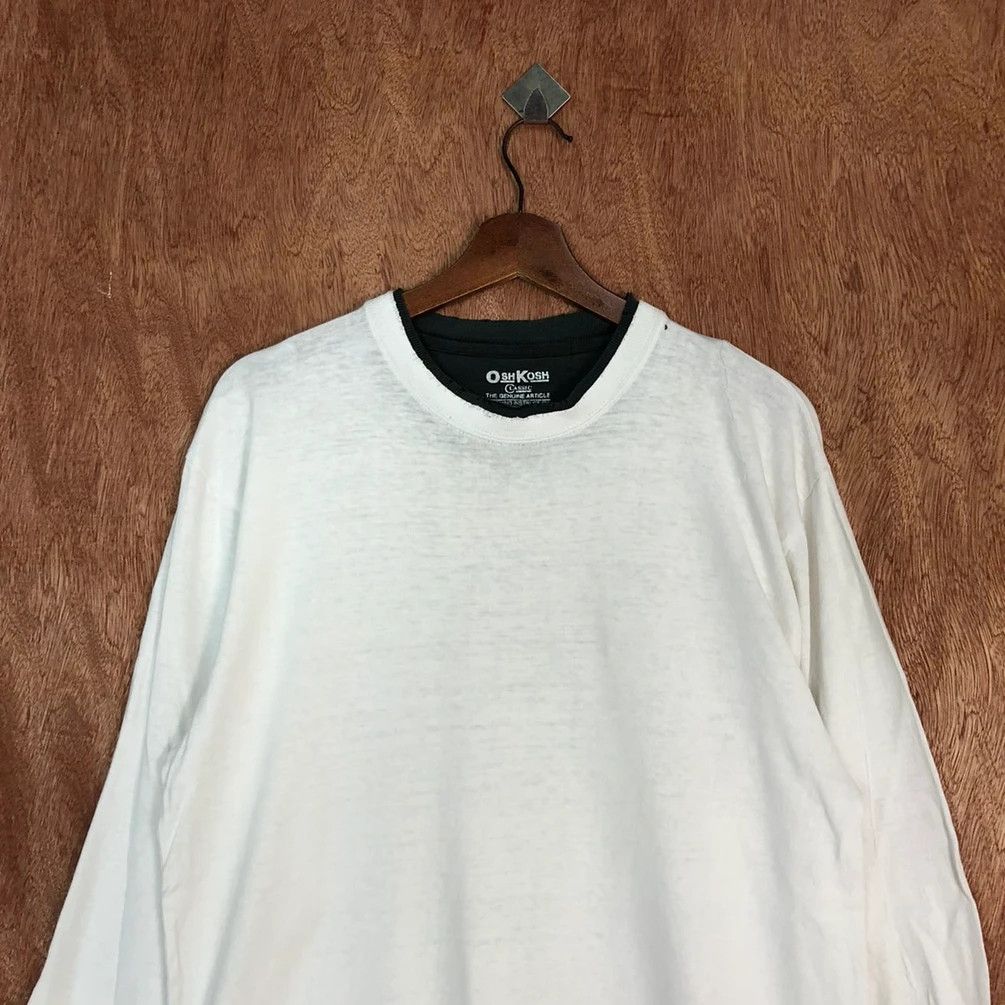 Japanese Brand DLL Oshkosh skull japan White Sweatshirt #c860 Size US M / EU 48-50 / 2 - 14 Thumbnail