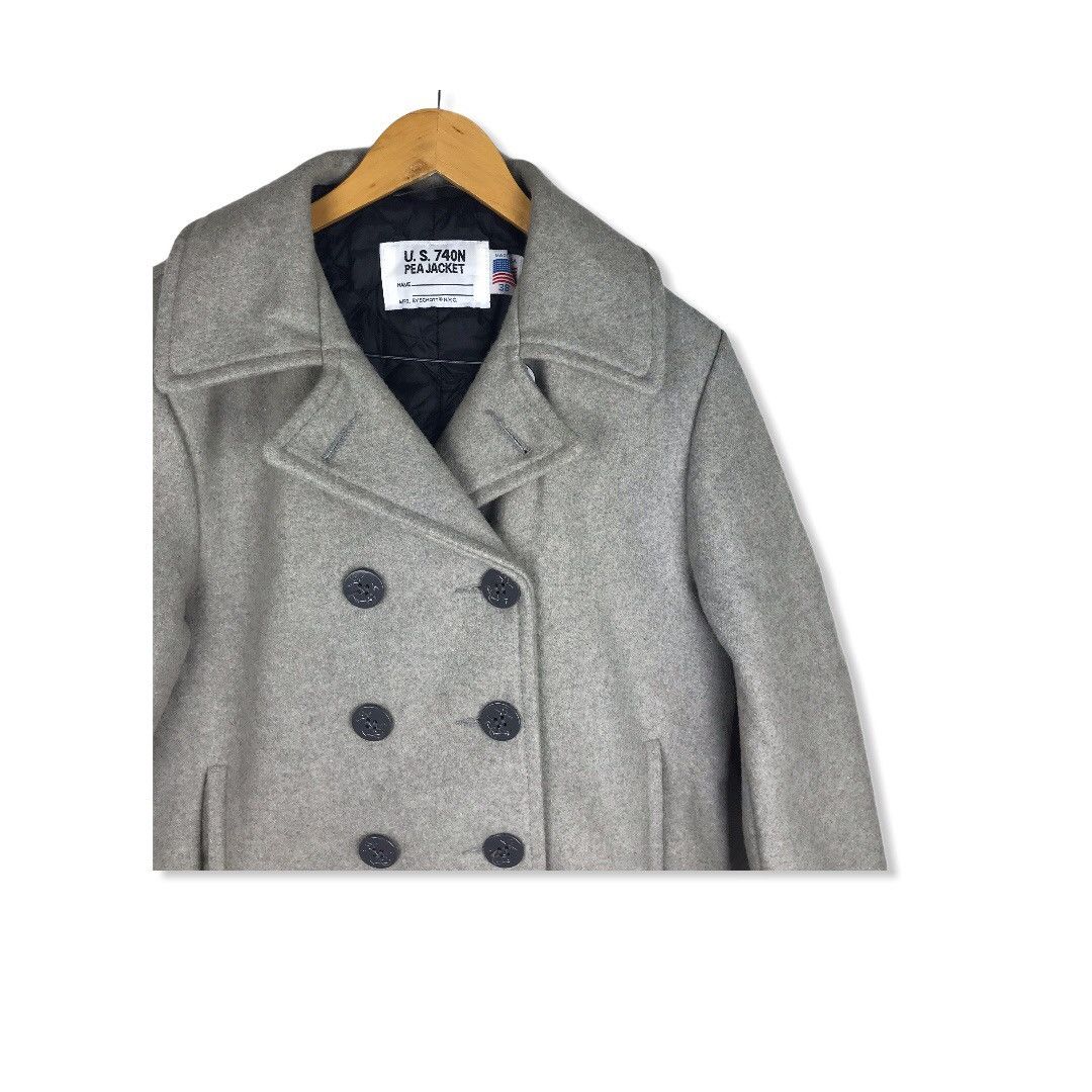 Schott Schott U.S. 740N Pea Jacket Made In USA Size US M / EU 48-50 / 2 - 3 Thumbnail