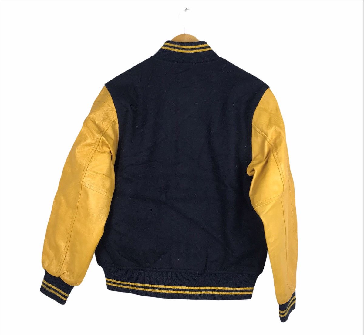 MACBETH Varsity Jacket Leather Vintage