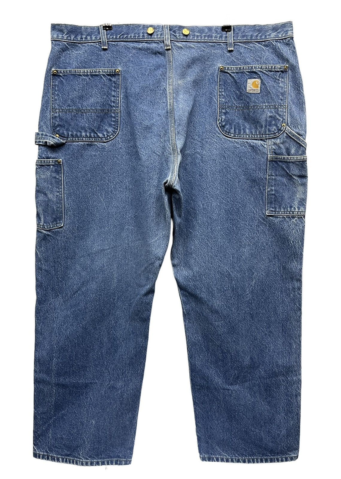 Carhartt × Vintage VERYRARE BIG SIZE💥90's CARHARTT DOUBLE KNEE Carpenter Pants Size US 44 / EU 60 - 8 Thumbnail
