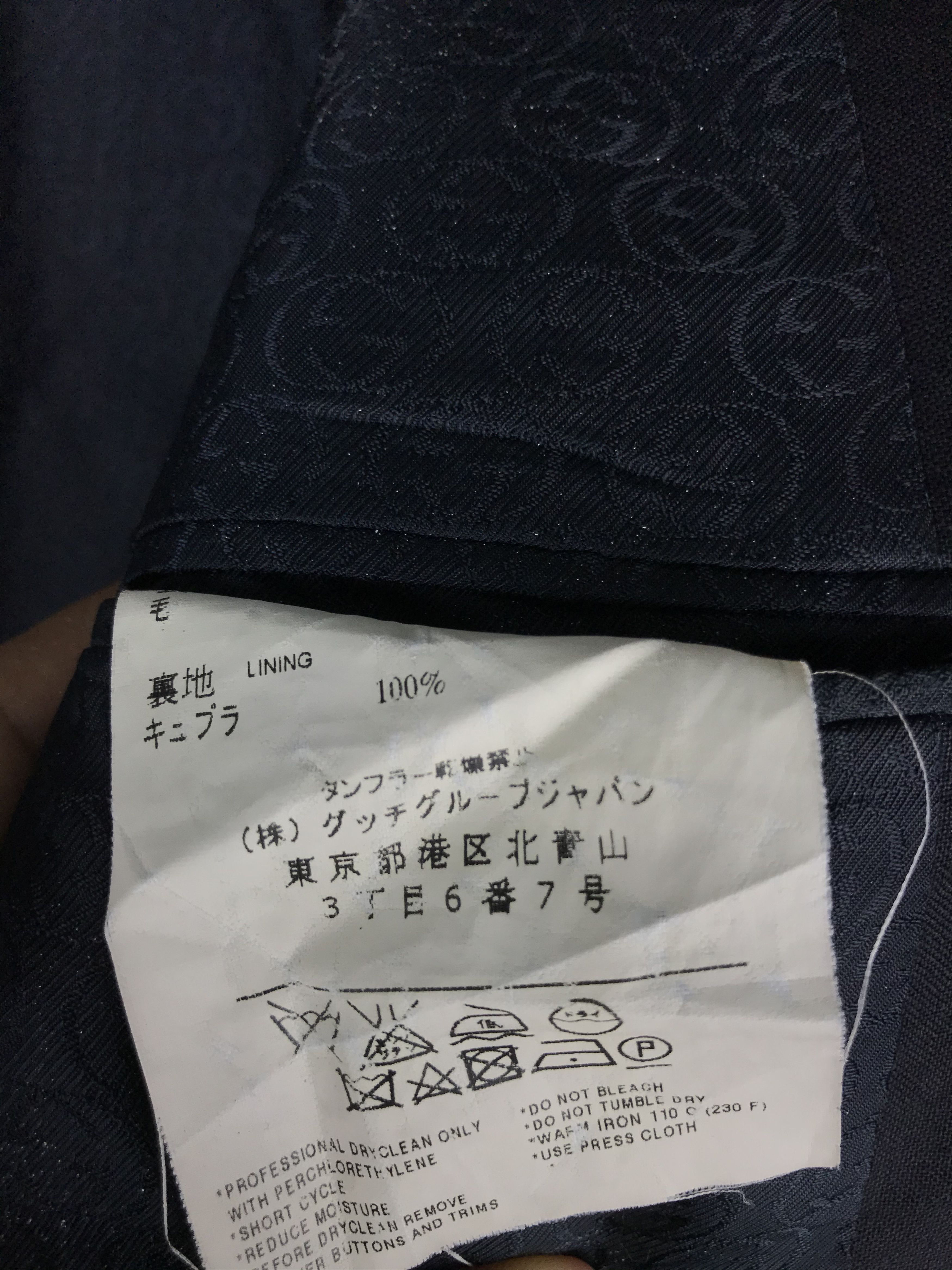 Gucci Gucci Black Size 44R - 10 Thumbnail