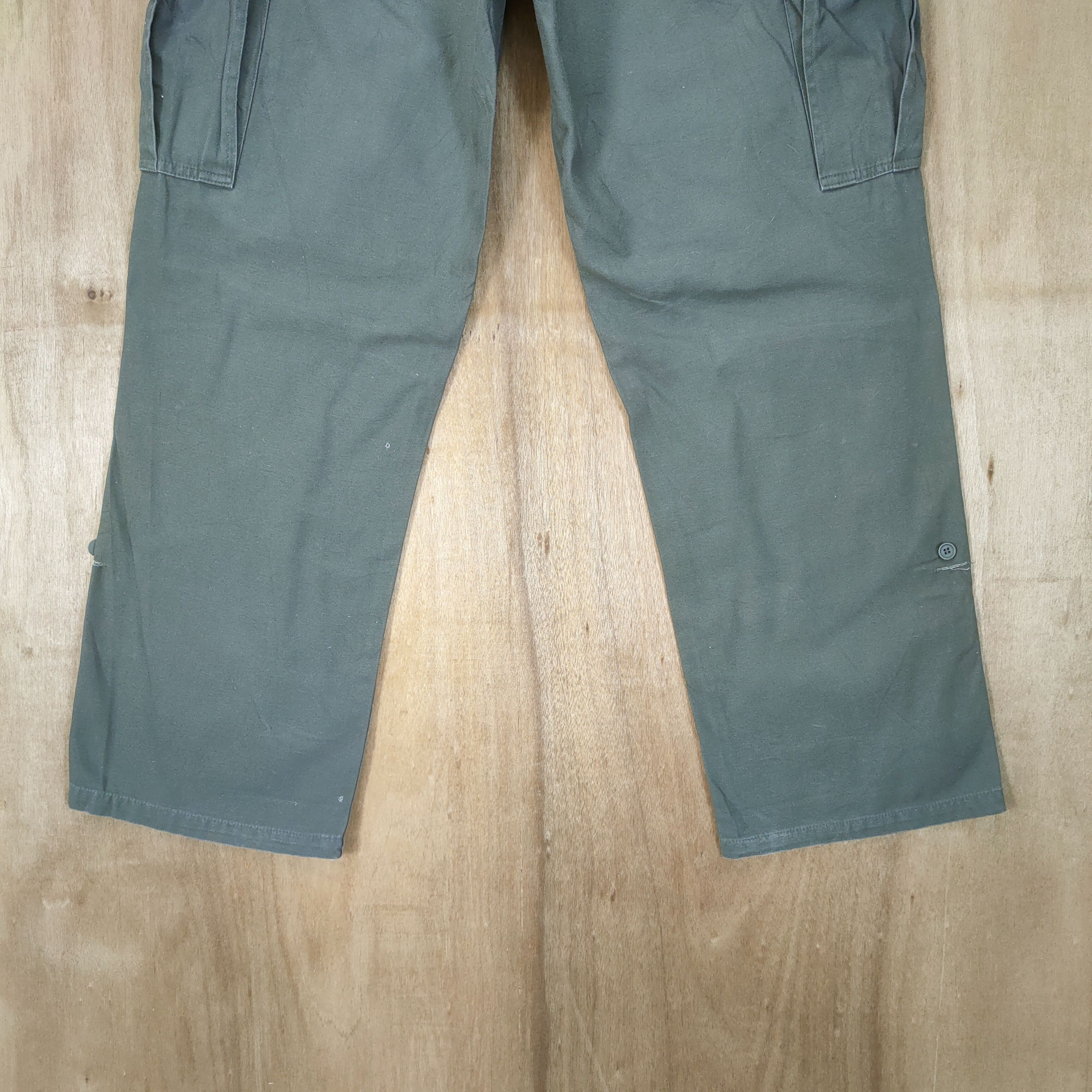 Japanese Brand VINTAGE JUNGLE STORM CARGO PANTS Size US 34 / EU 50 - 11 Thumbnail