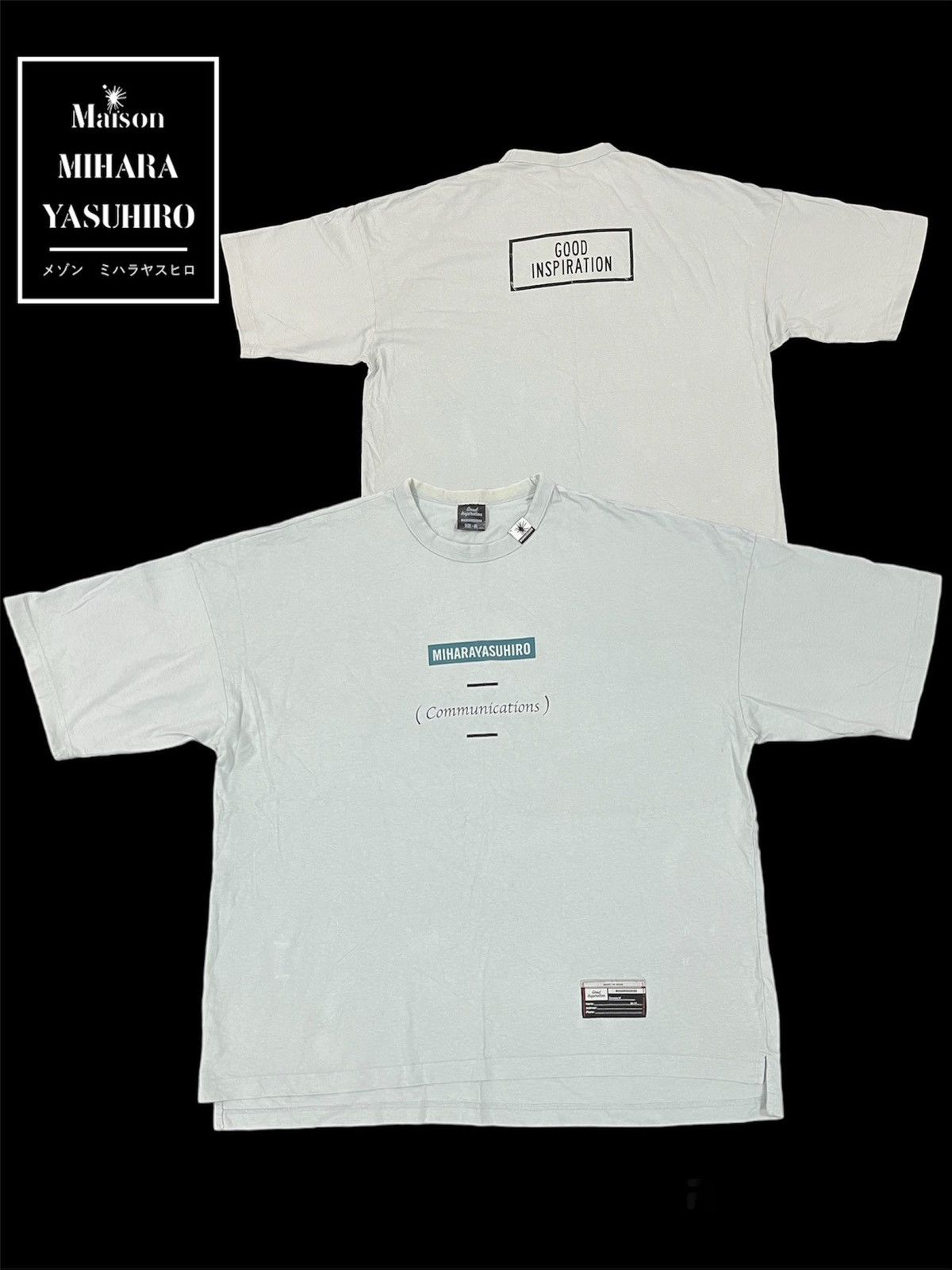 : MiharaYasuhiro Communications Good Inspiration Tee Size XL