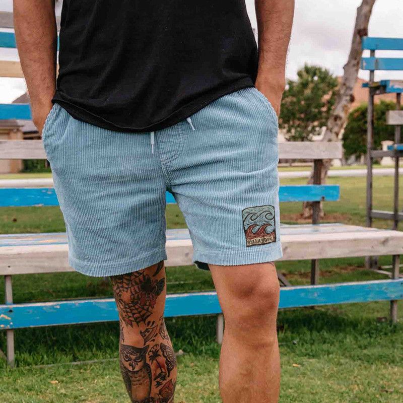 Streetwear × Vintage Men's Surf Corduroy Shorts | Grailed