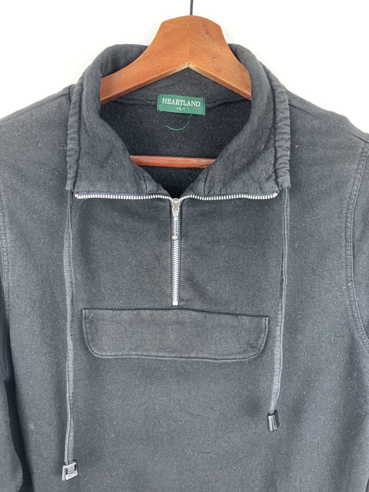 Other HEARTLAND Half Zipper Pullover Drawstring Sweatshirt Jacket Size US S / EU 44-46 / 1 - 5 Thumbnail