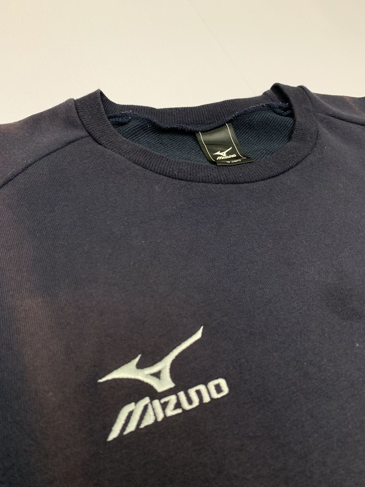 Japanese Brand × Mizuno × Sports Specialties MIZUNO Vintage Fade Bleach Sportwear ThickCotton Sweatshirt Size US L / EU 52-54 / 3 - 6 Thumbnail