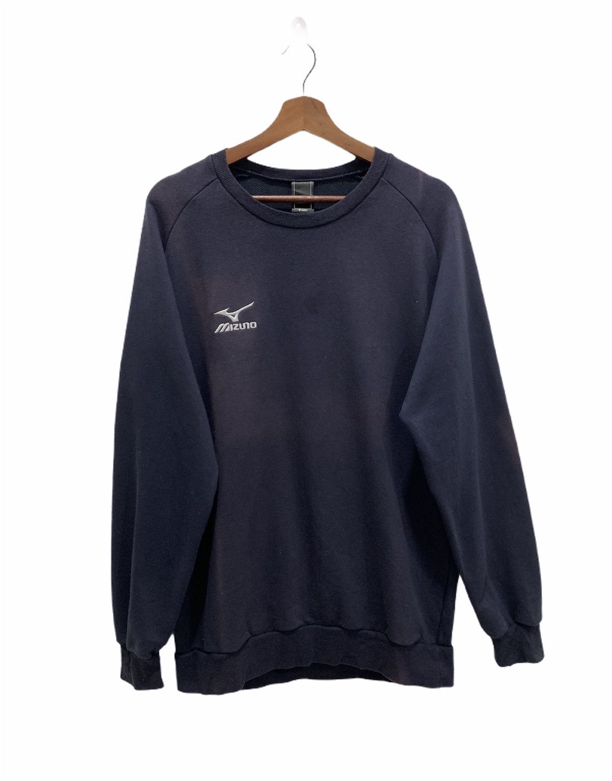 Japanese Brand × Mizuno × Sports Specialties MIZUNO Vintage Fade Bleach Sportwear ThickCotton Sweatshirt Size US L / EU 52-54 / 3 - 1 Thumbnail