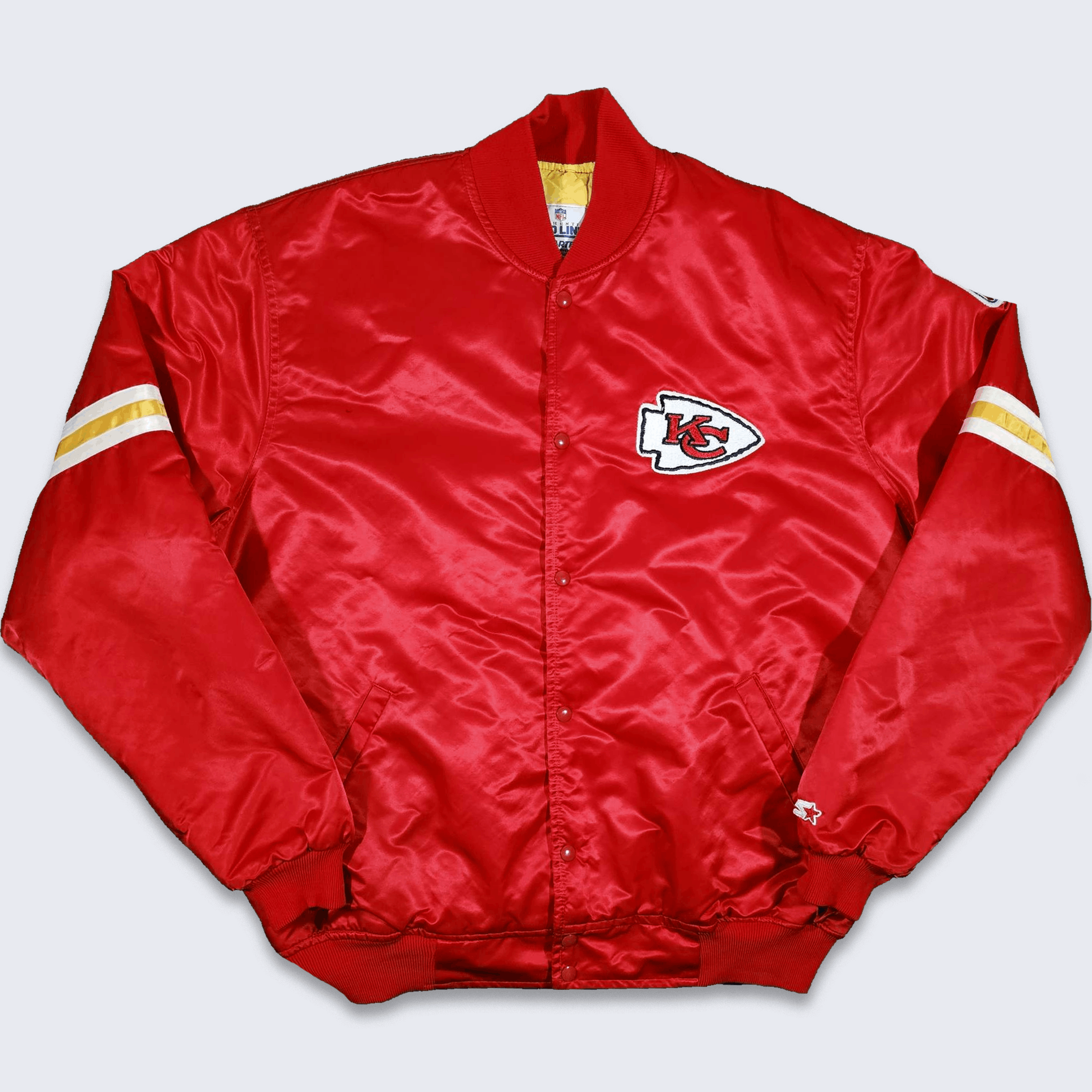 Kansas City Chiefs Red Hooded Full Zip Starter Pro Line Jacket XL VTG deals Mahomes