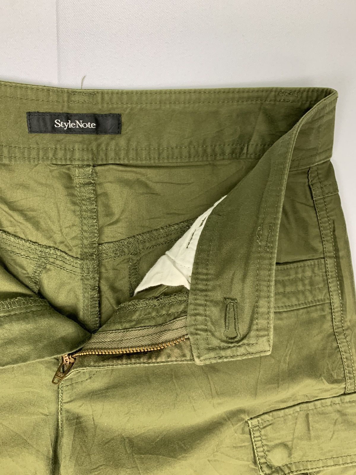 Japanese Brand STYLENOTE Multipocket Tactical Utility Streetwear CargoPant Size US 27 - 18 Thumbnail