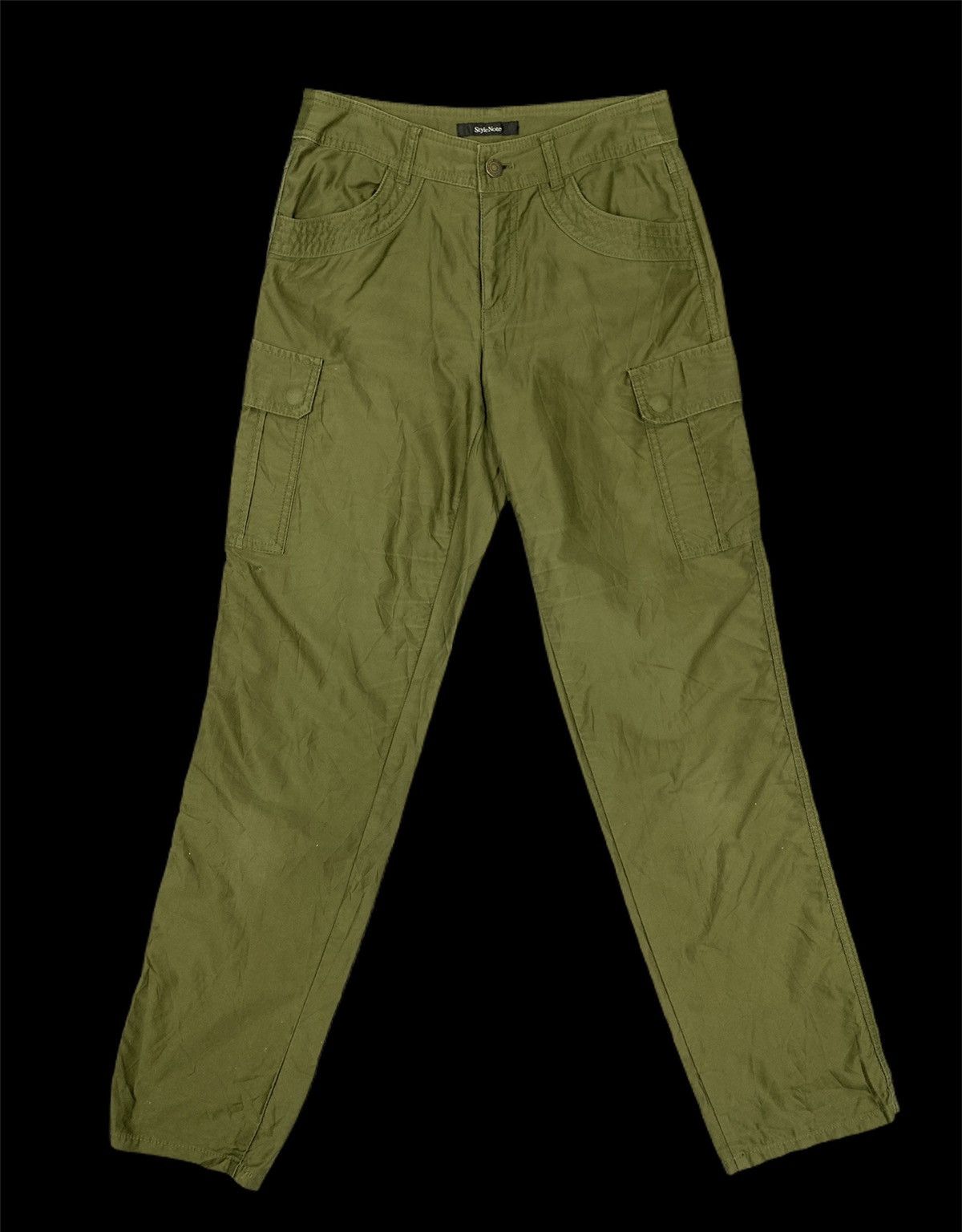Japanese Brand STYLENOTE Multipocket Tactical Utility Streetwear CargoPant Size US 27 - 2 Thumbnail