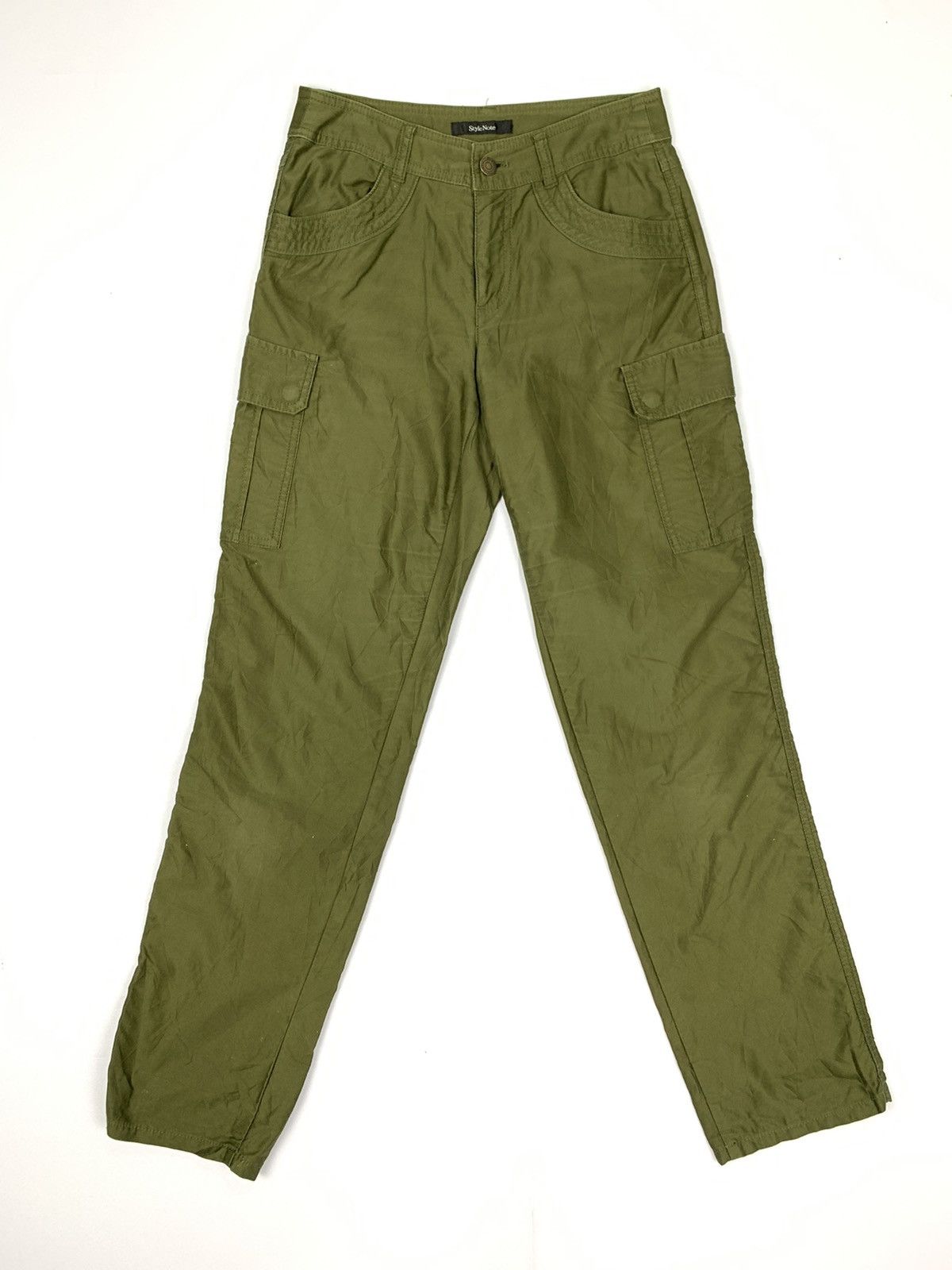 Japanese Brand STYLENOTE Multipocket Tactical Utility Streetwear CargoPant Size US 27 - 3 Thumbnail
