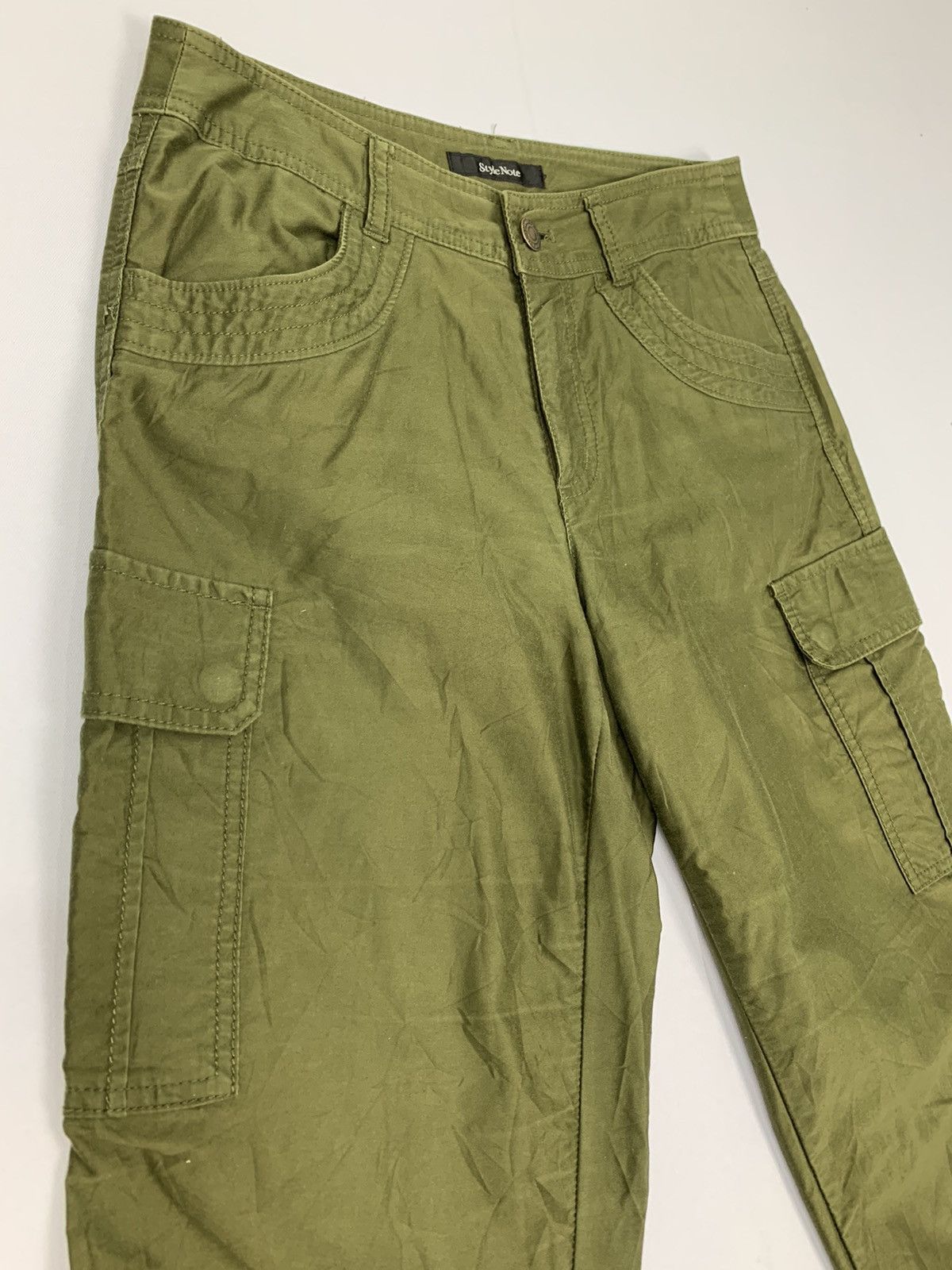Japanese Brand STYLENOTE Multipocket Tactical Utility Streetwear CargoPant Size US 27 - 8 Thumbnail