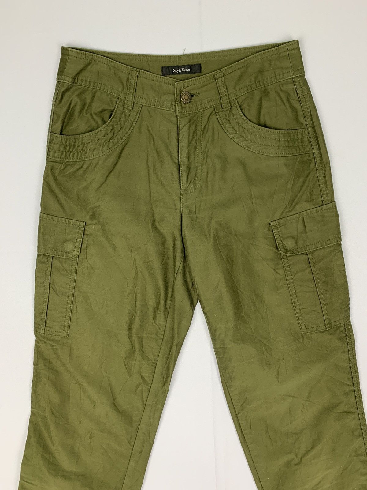 Japanese Brand STYLENOTE Multipocket Tactical Utility Streetwear CargoPant Size US 27 - 6 Thumbnail