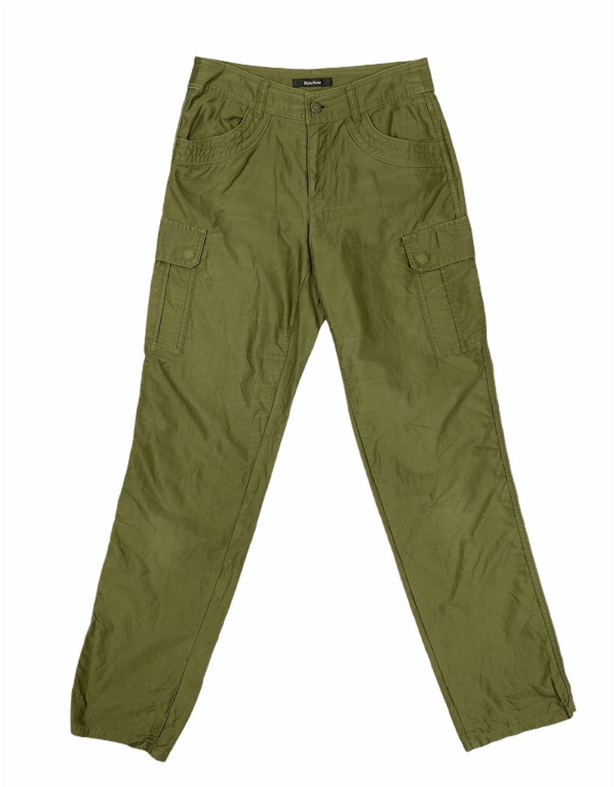 Japanese Brand STYLENOTE Multipocket Tactical Utility Streetwear CargoPant Size US 27 - 1 Thumbnail